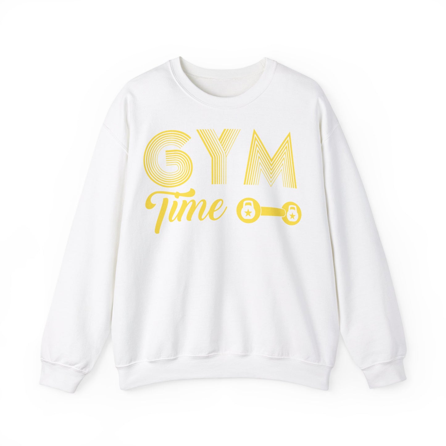 Gym Time Unisex Heavy Blend Crewneck Sweatshirt