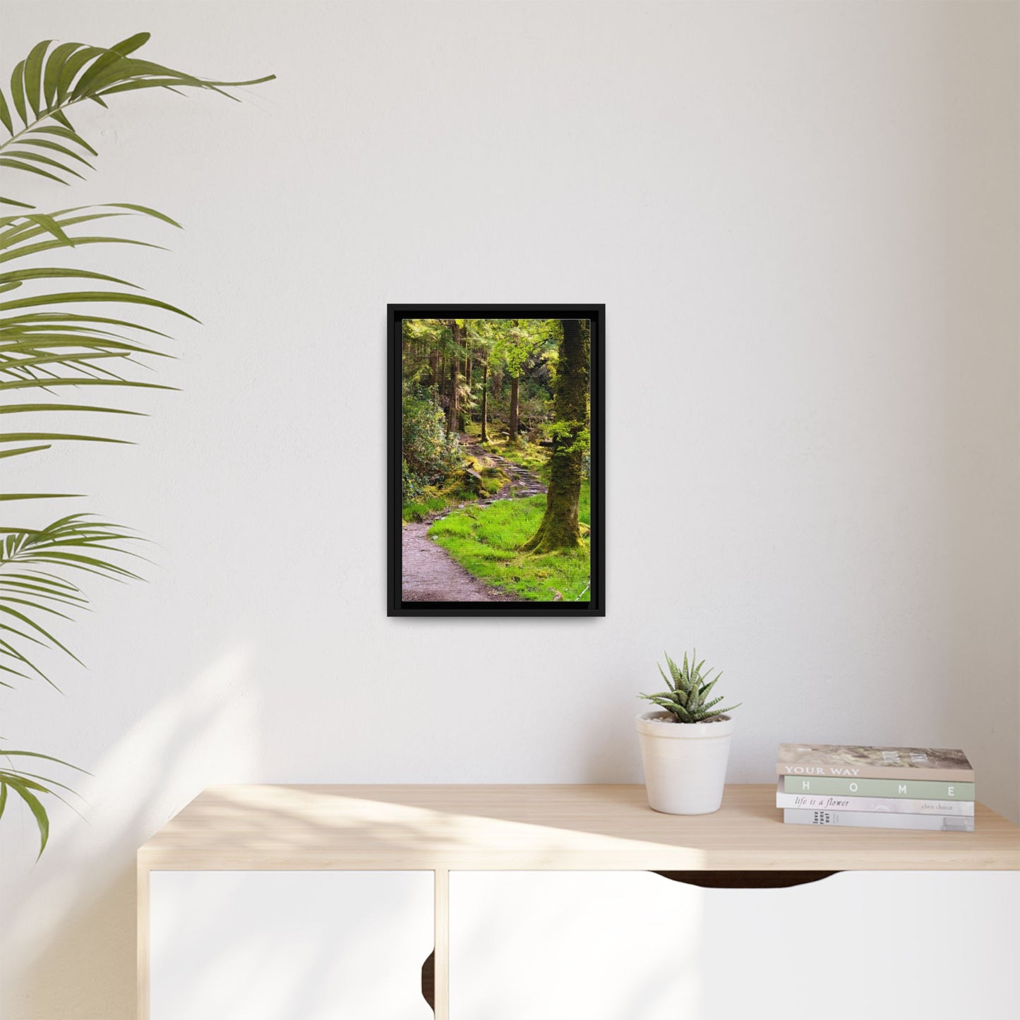 Torc Trail Matte Canvas, Framed (Multi-color)