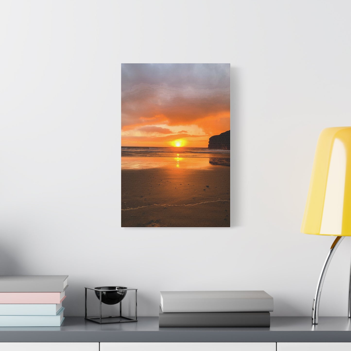 Sunset in Ballybunion Matte Canvas, Stretched, 1.25"