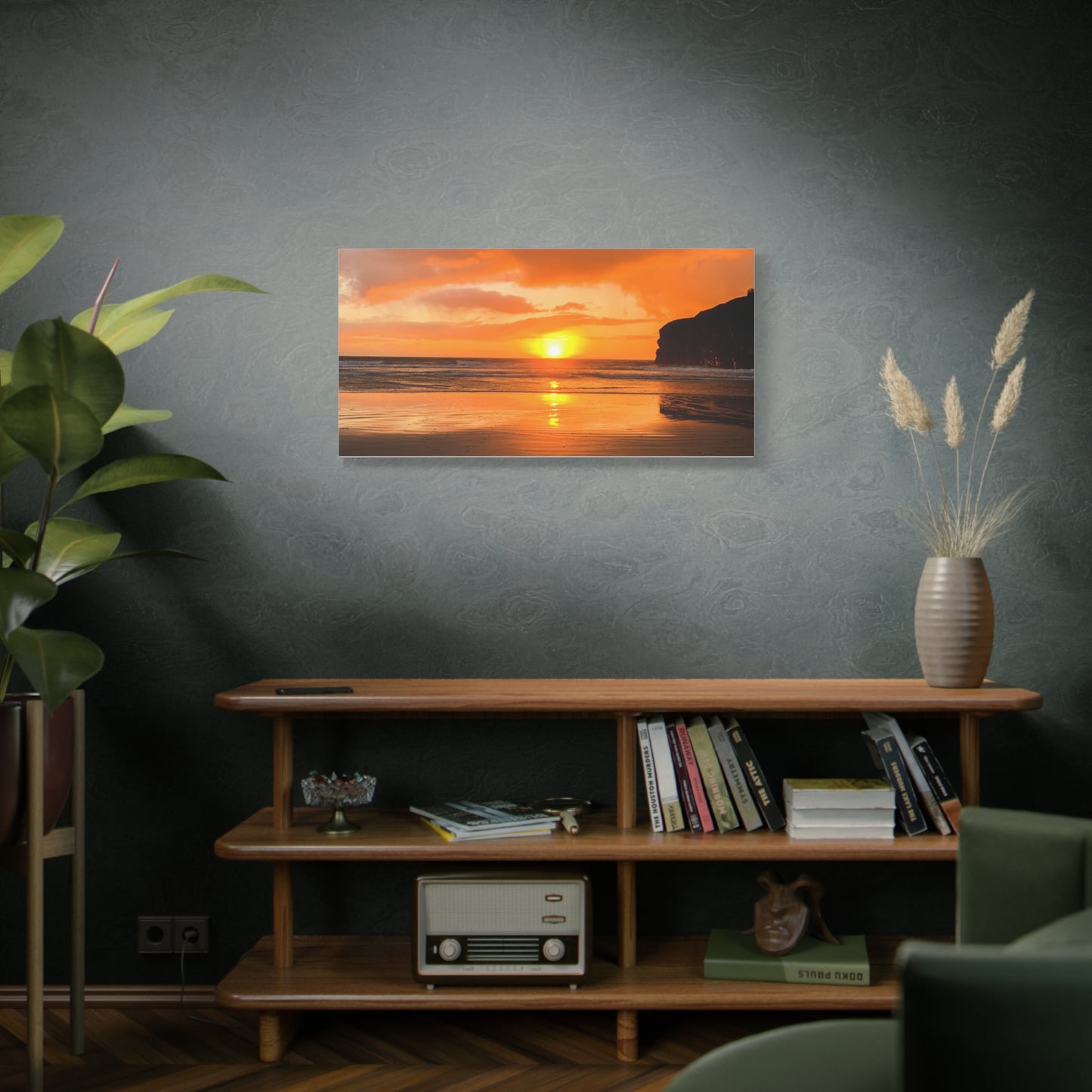 Sunset in Ballybunion Matte Canvas, Stretched, 1.25"