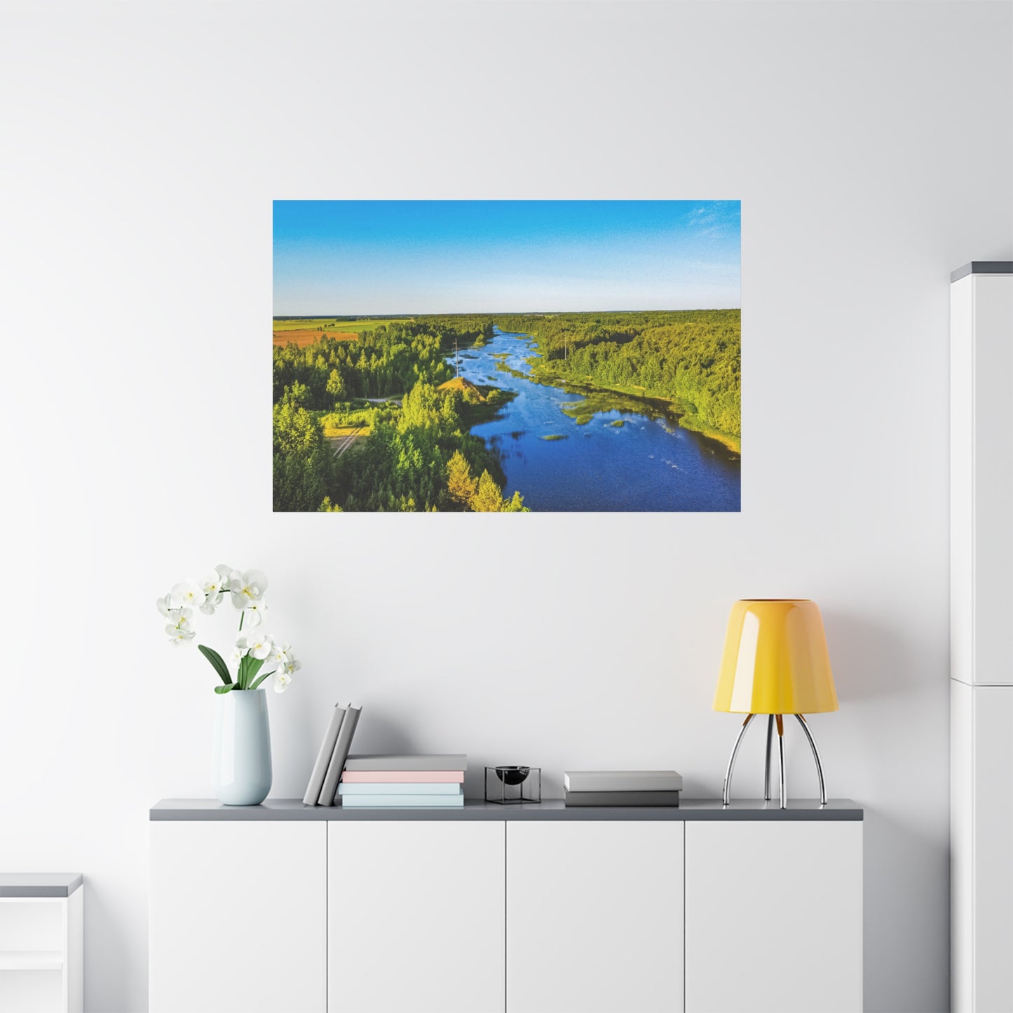 Zagare Lake Matte Canvas, Stretched, 1.25"