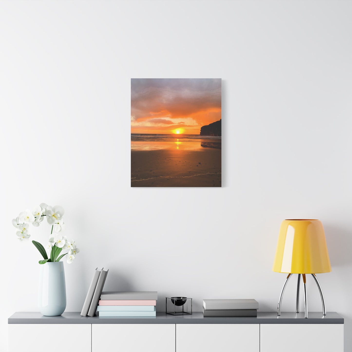 Sunset in Ballybunion Matte Canvas, Stretched, 1.25"