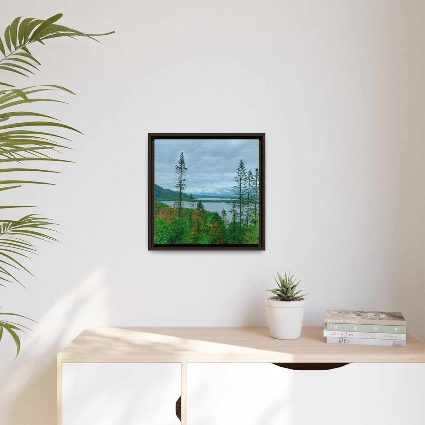 Torc Mountain Trail 2 Matte Canvas, Framed (Multi-color)