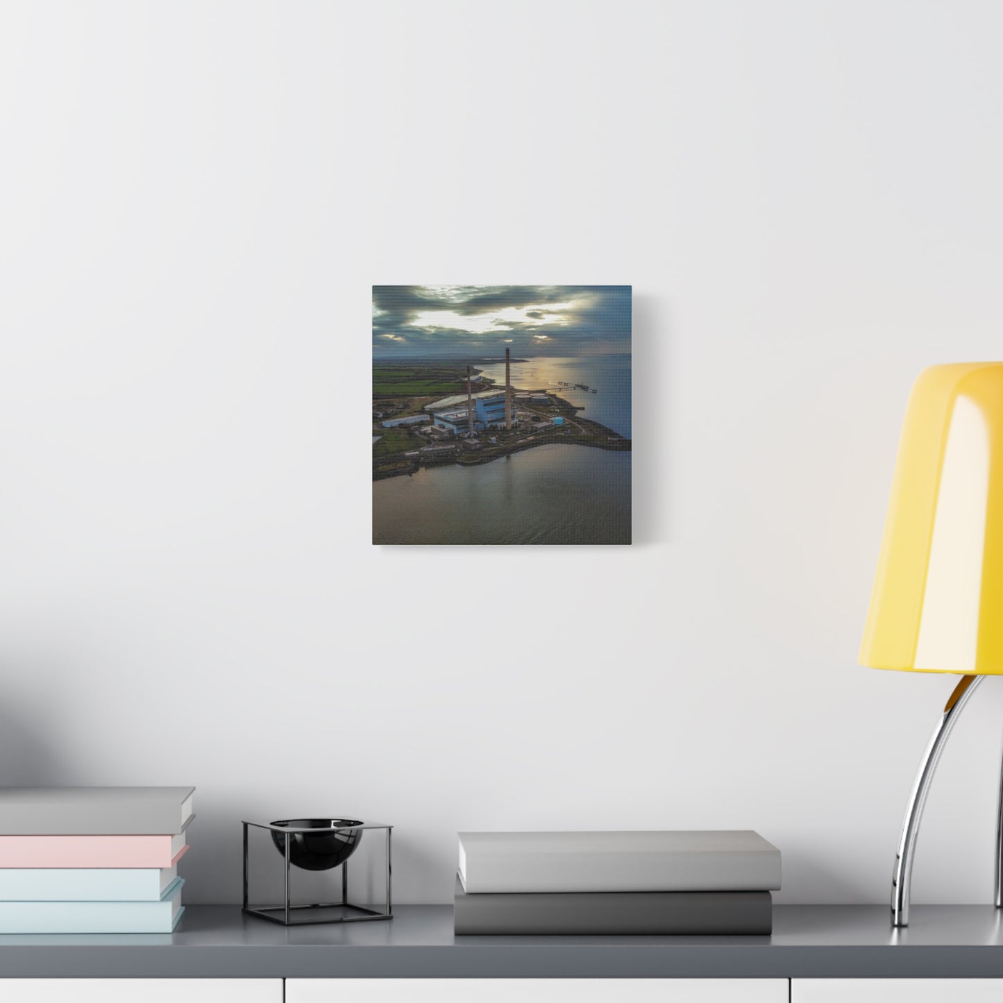 Tarbert Power Station Matte Canvas, Stretched, 1.25"