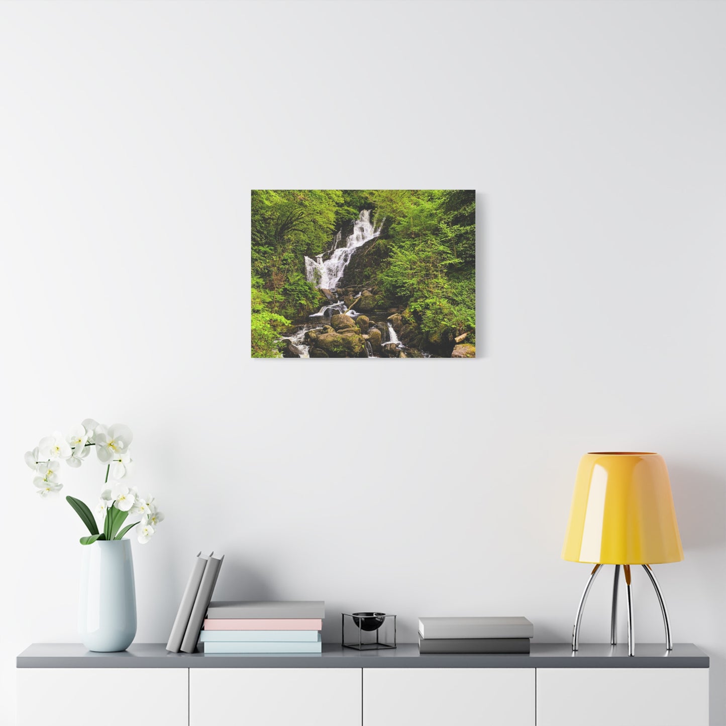 Torc waterfall Matte Canvas, Stretched, 1.25"