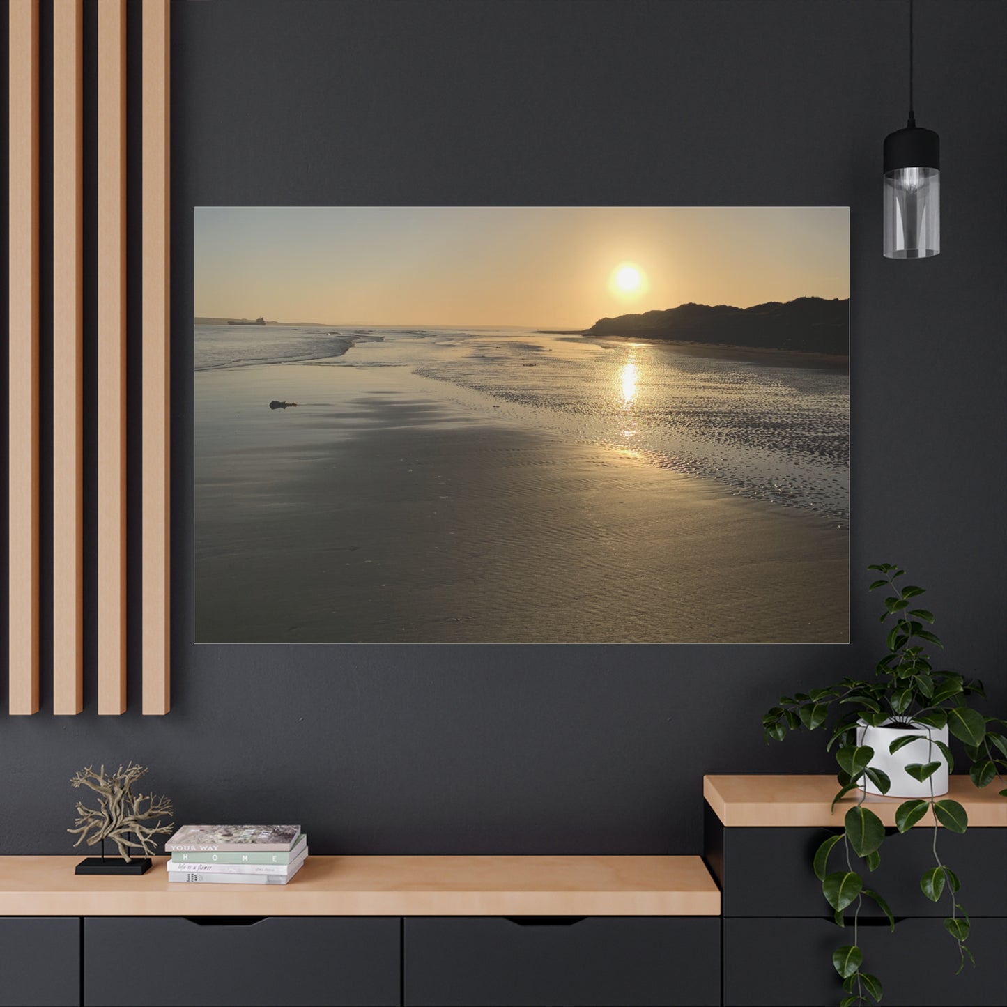 Sunset Matte Canvas, Stretched, 1.25"