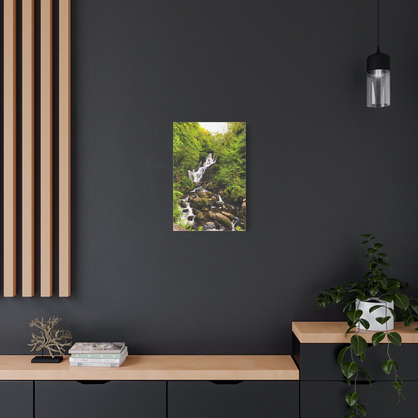 Torc waterfall Matte Canvas, Stretched, 1.25"