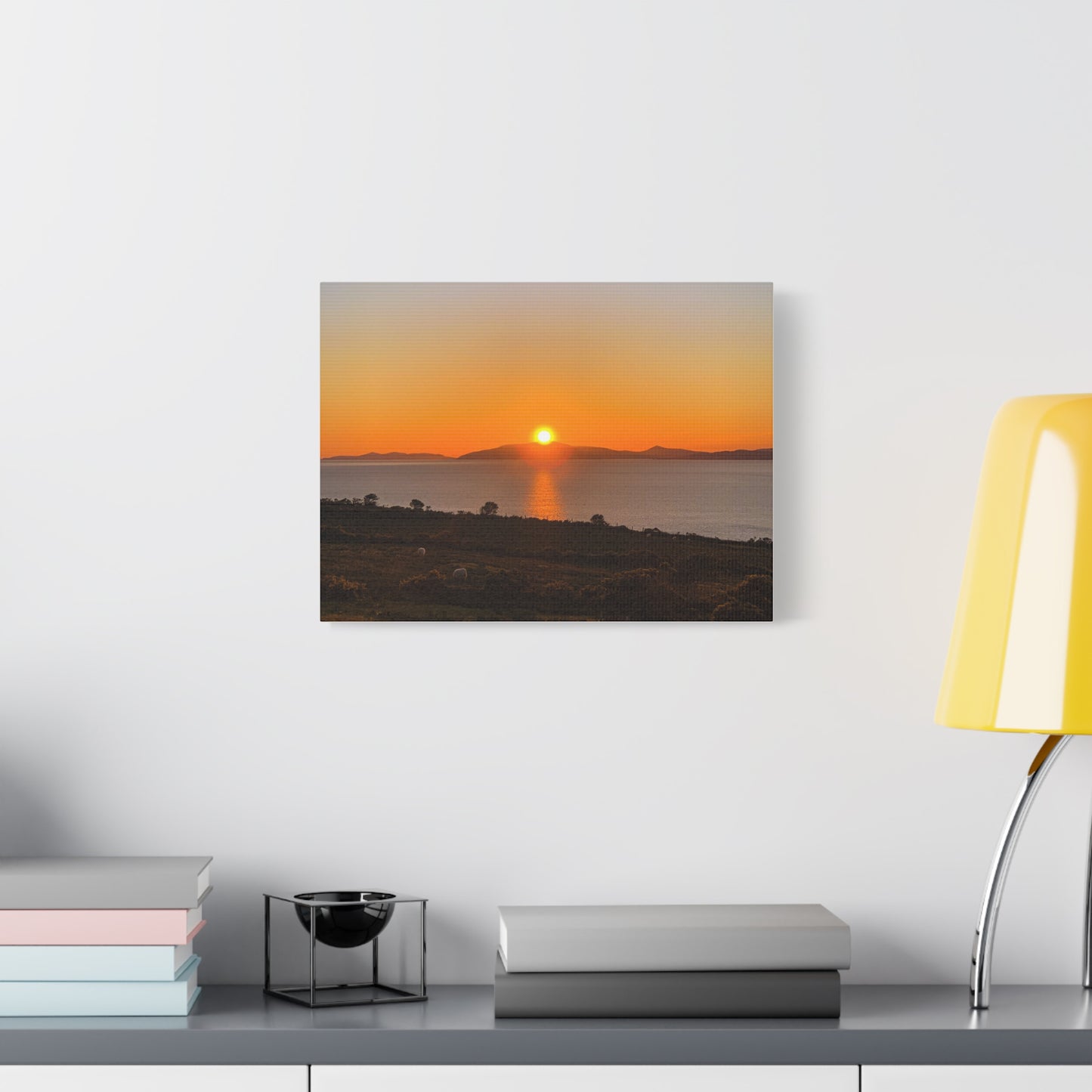 Sunset Ring of Kerry Matte Canvas, Stretched, 1.25"