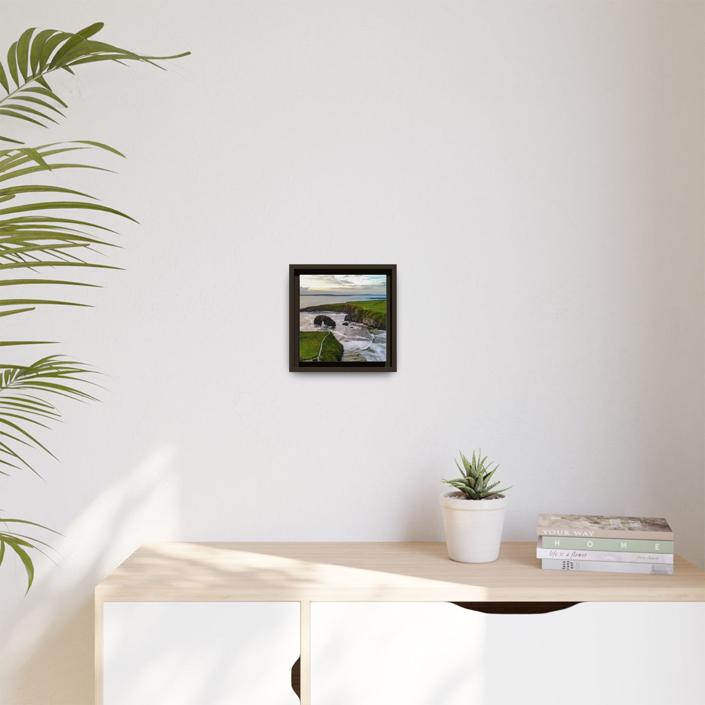 Virgin Rock Matte Canvas, Framed (Multi-color)