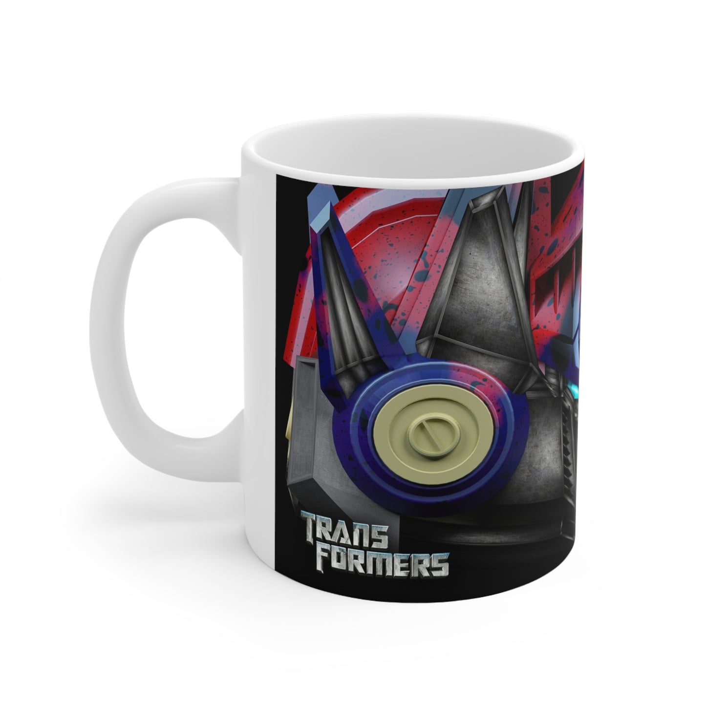 Transformers Ceramic Coffee Mug - 11oz & 15oz, Cool Robot Design