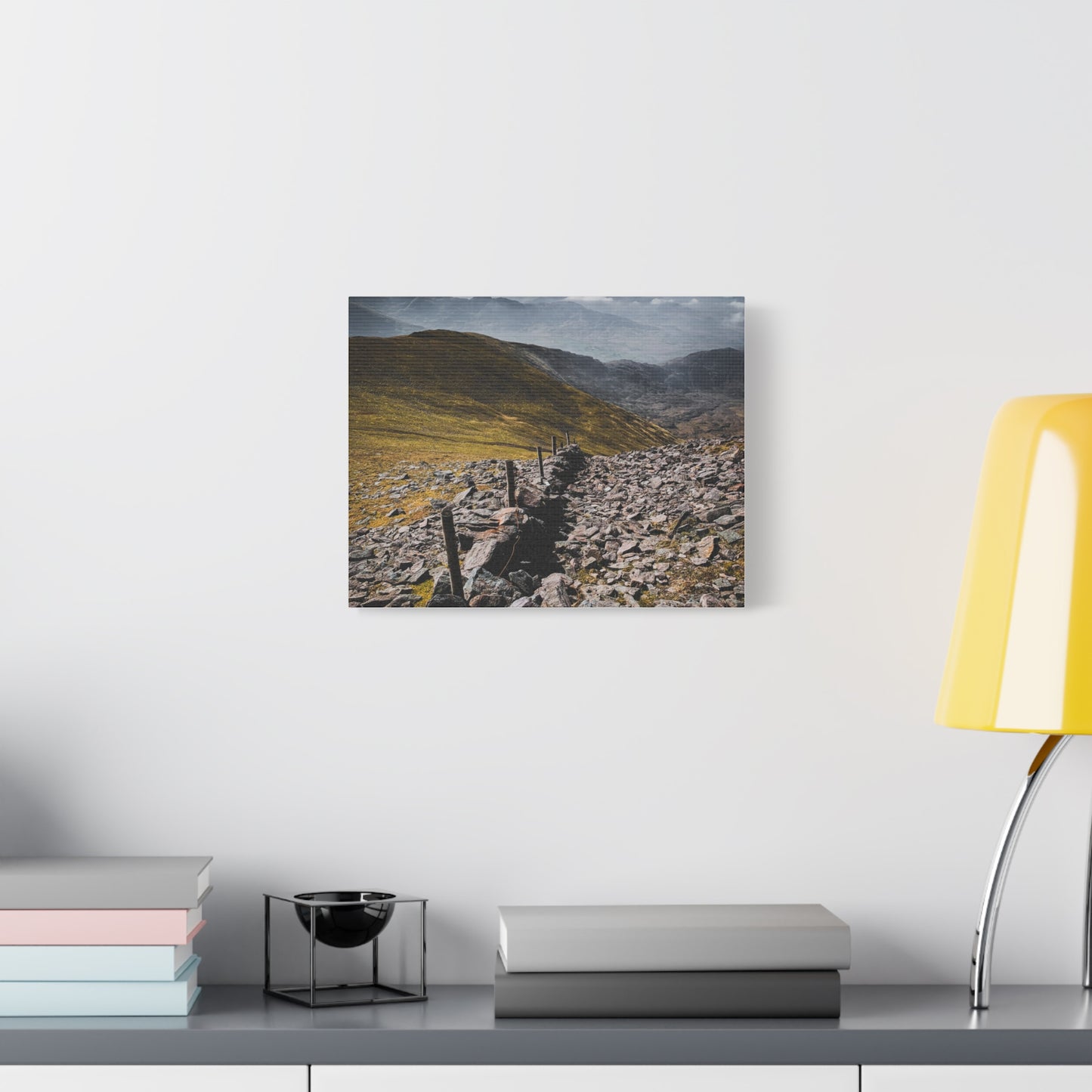 Wall in Mountains Matte Canvas, Stretched, 1.25"