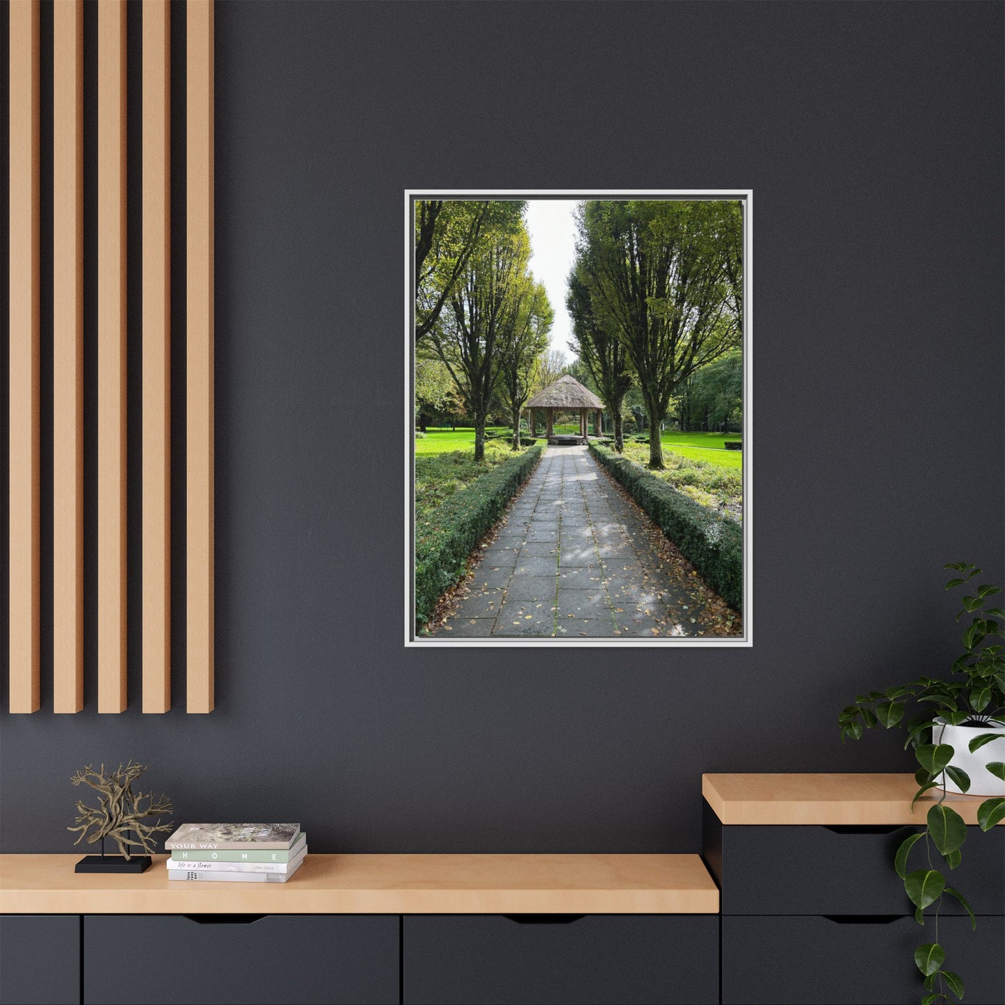 Adare Matte Canvas, Framed (Multi-color)