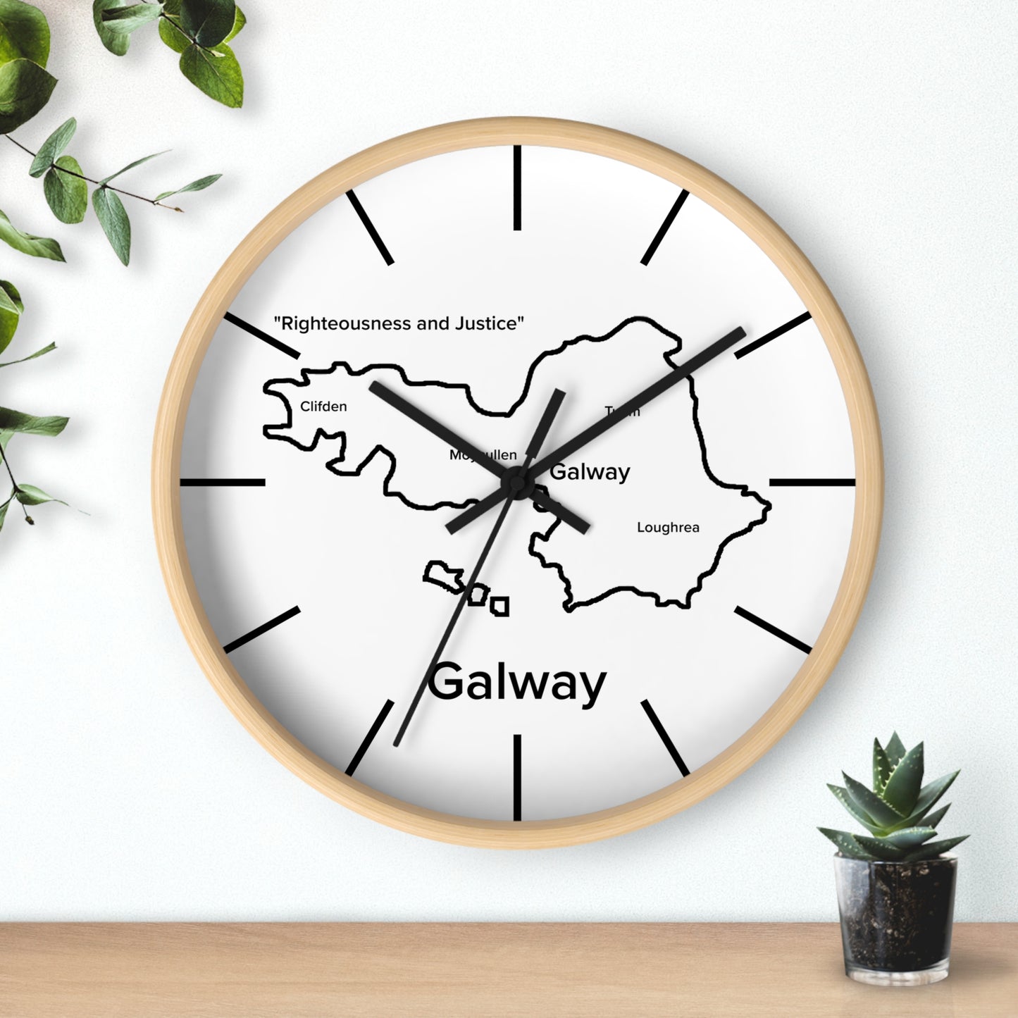 Galway County Wall Clock