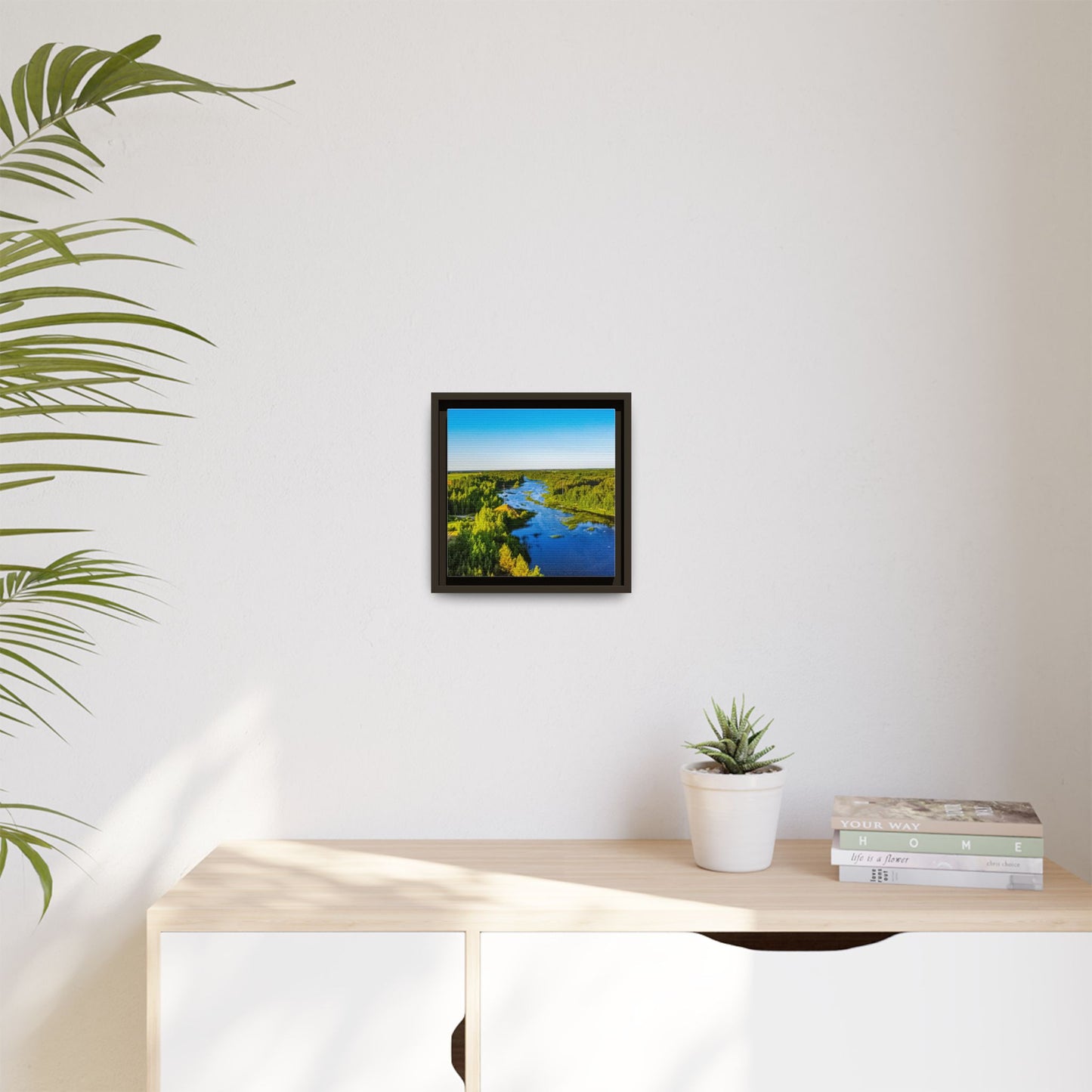 Zagares Lake Matte Canvas, Framed (Multi-color)