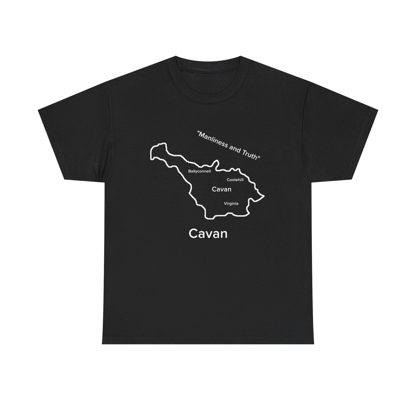Cavan Unisex Heavy Cotton T-Shirt Black Edition