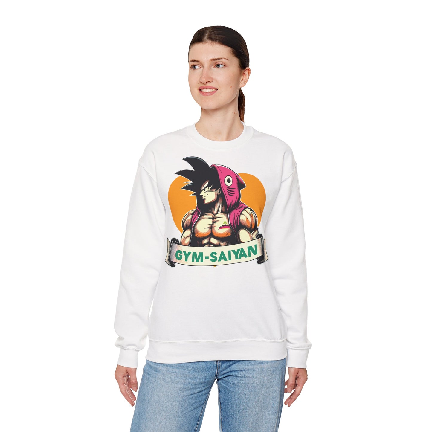 Gym Saiyan Unisex Sweatshirt - Perfect for Fitness Enthusiasts