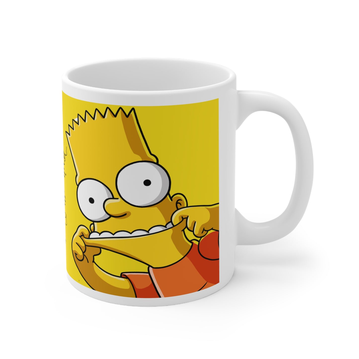 Funny Bart Ceramic Coffee Mug - 11oz & 15oz