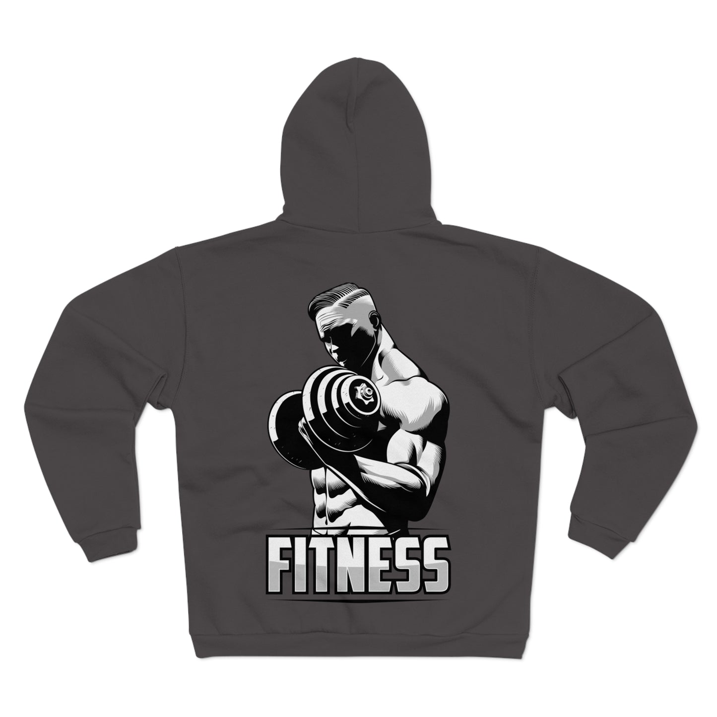 Fitness II Unisex Hooded Zip Sweatshirt