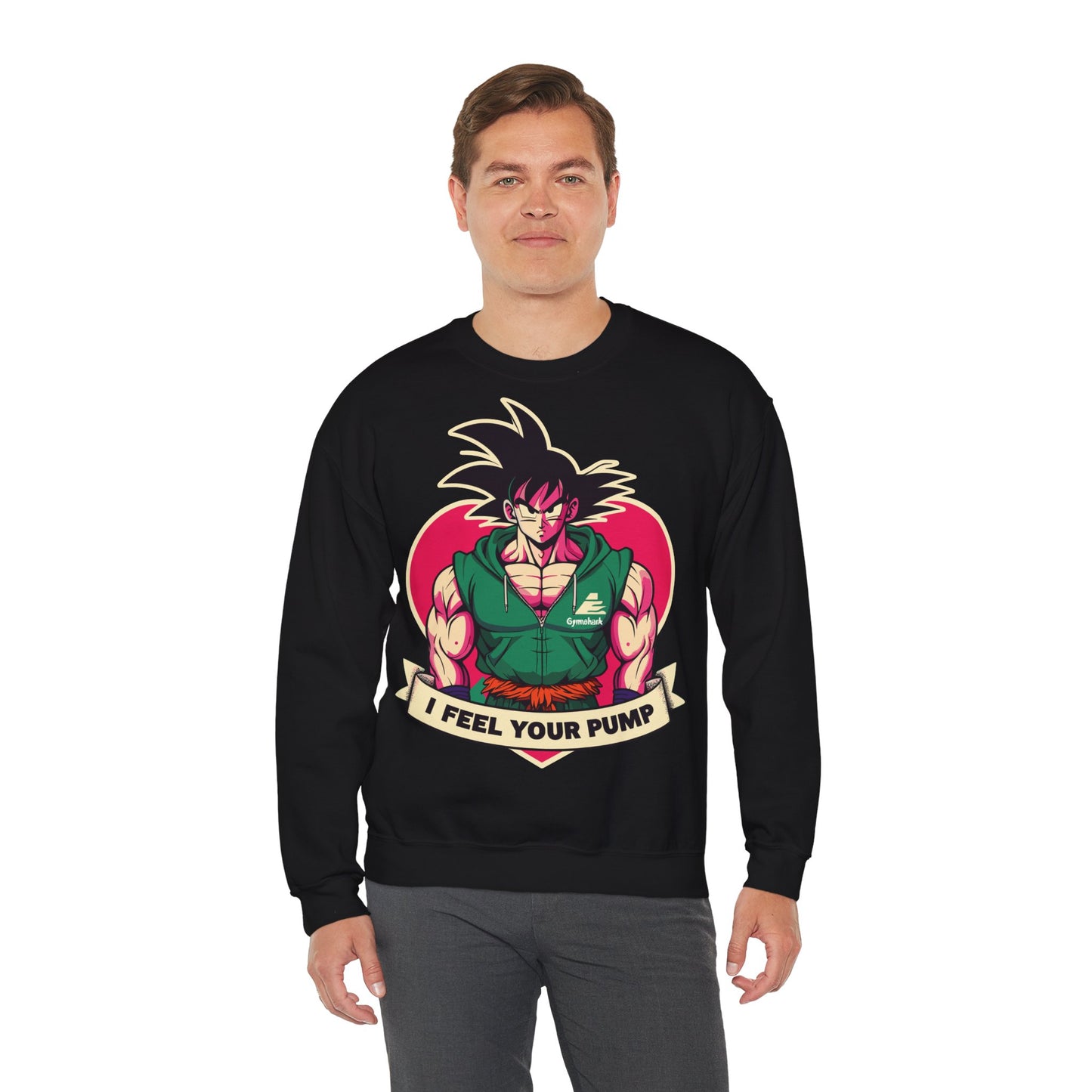 Unisex Heavy Blend™ Crewneck Sweatshirt - "I Feel Your Pump"