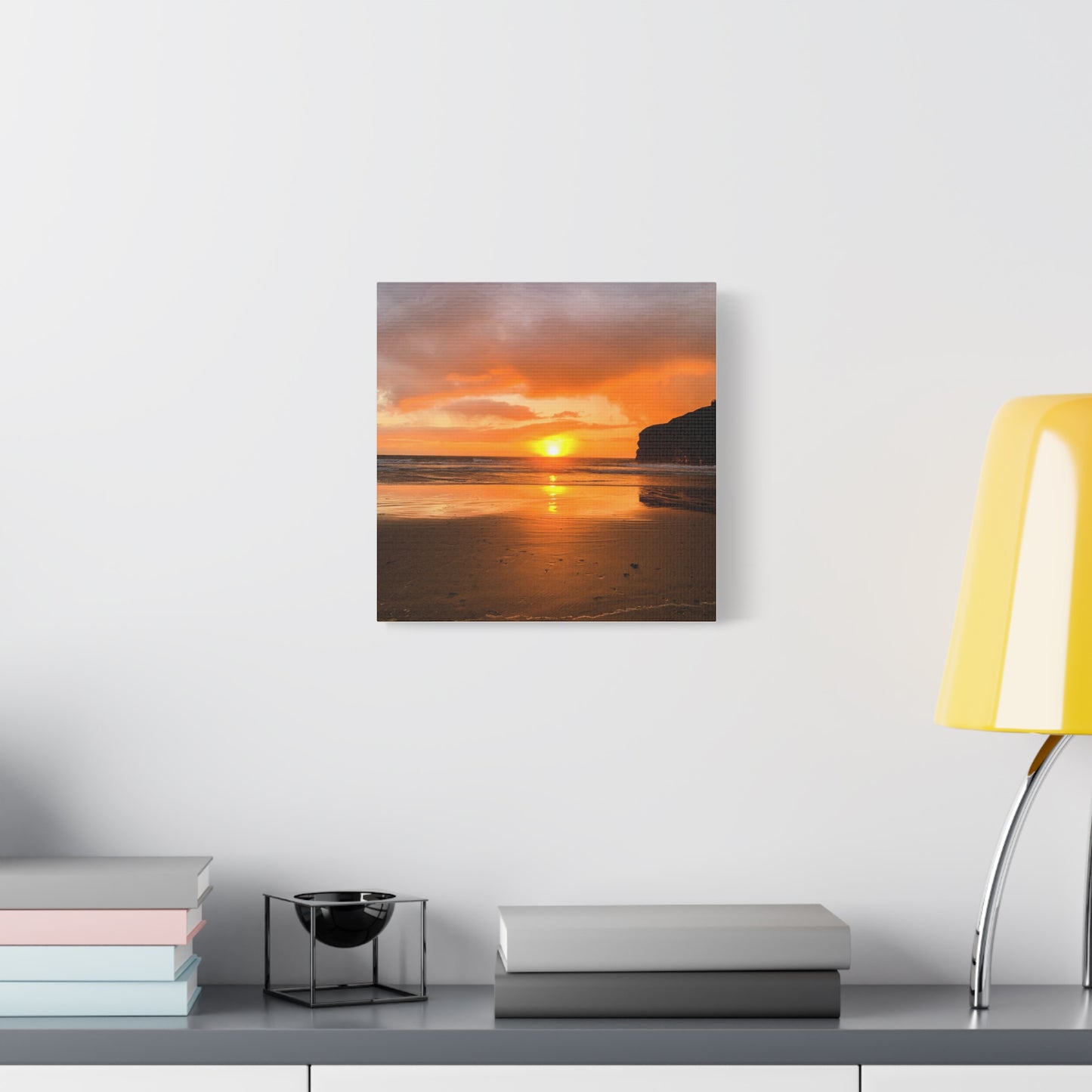 Sunset in Ballybunion Matte Canvas, Stretched, 1.25"