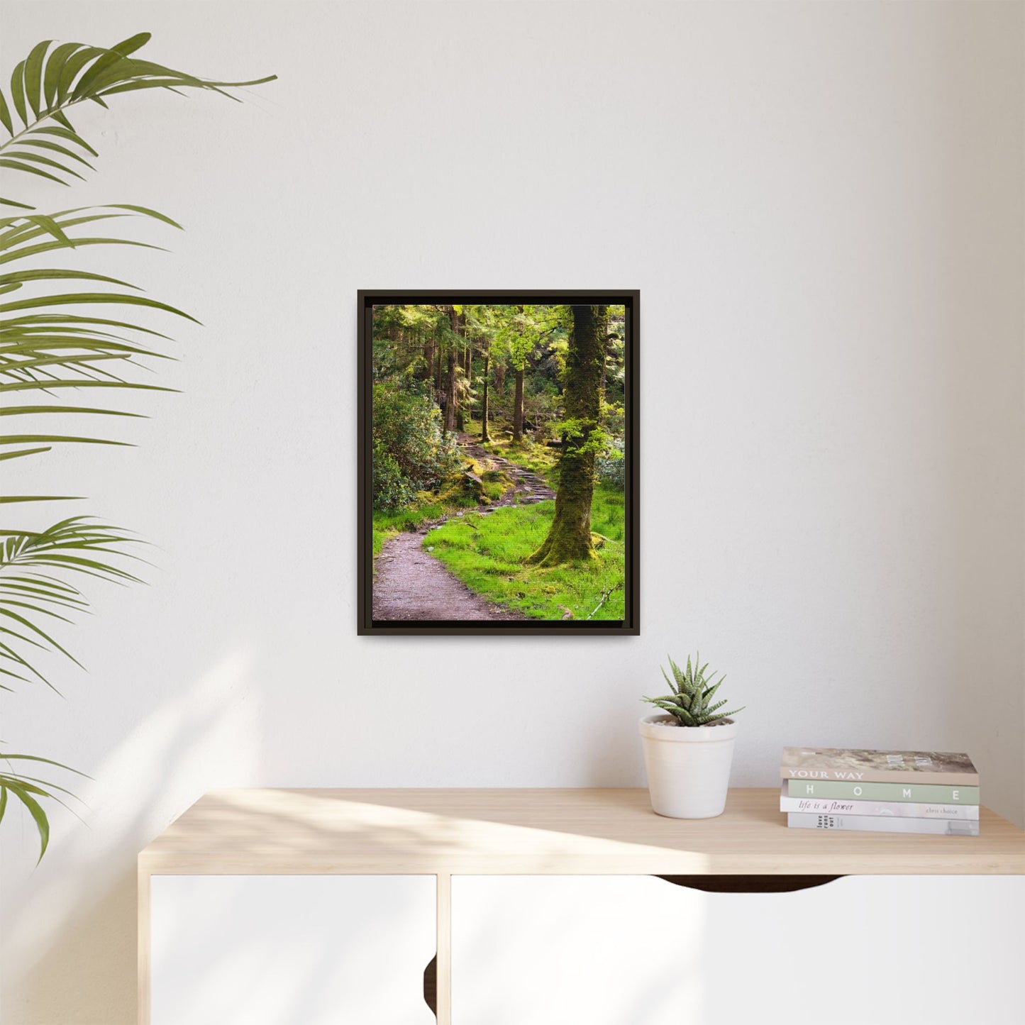 Torc Trail Matte Canvas, Framed (Multi-color)