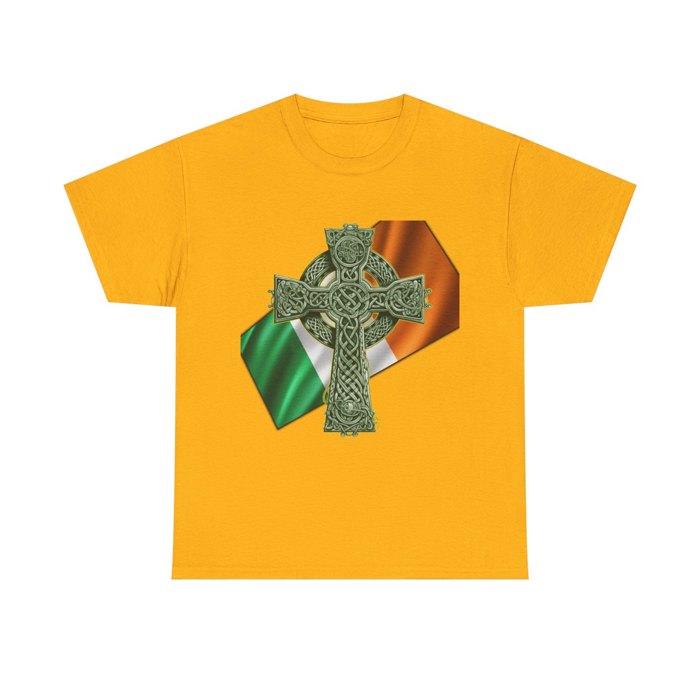 Celtic Cross Unisex Heavy Cotton Tee