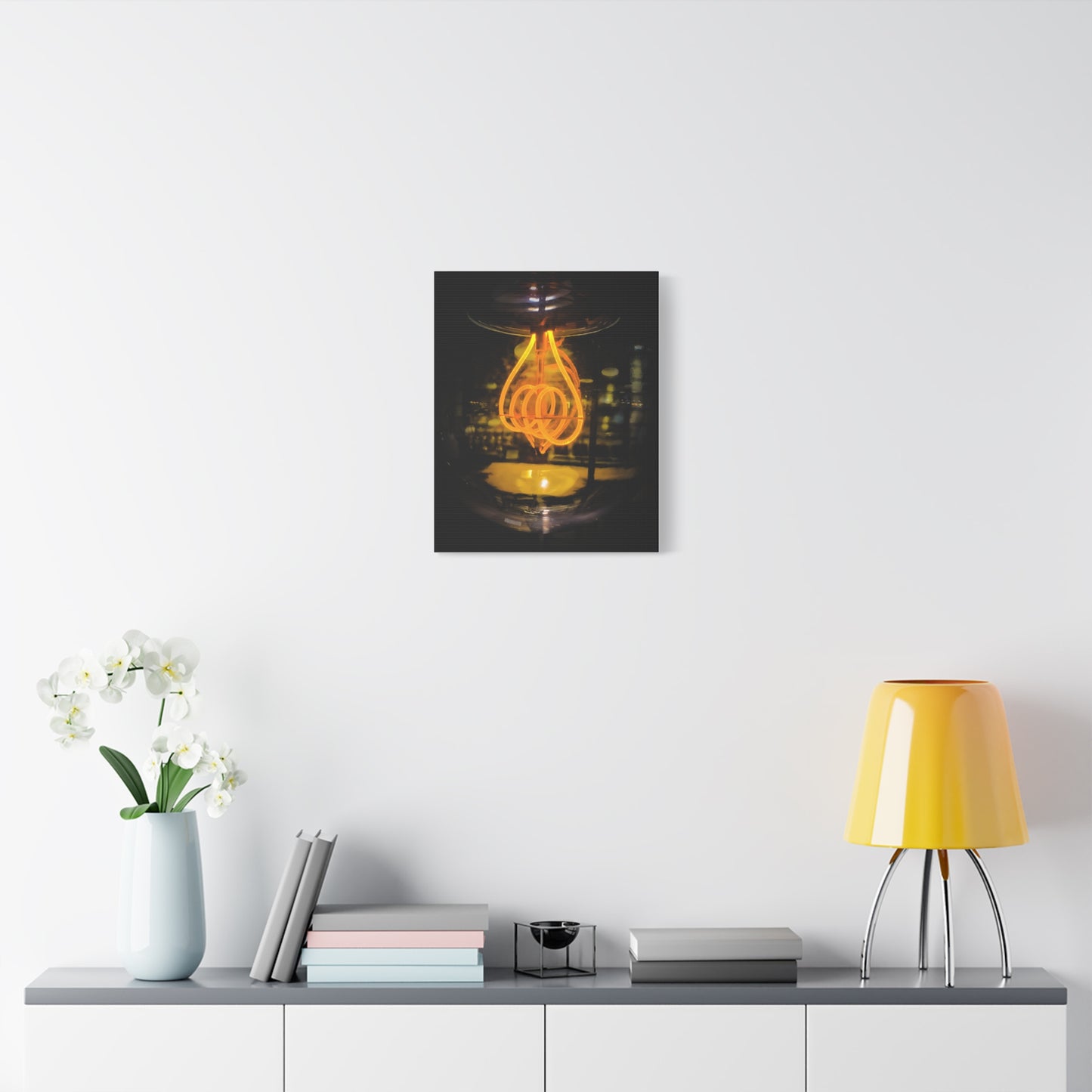 Bulb Matte Canvas, Stretched, 1.25"
