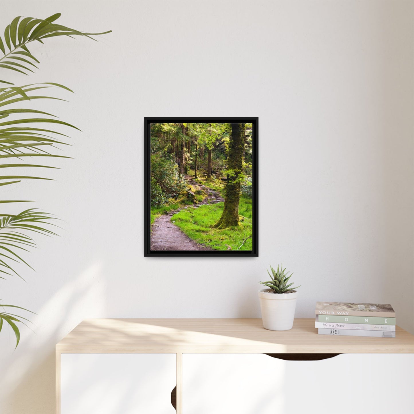 Torc Trail Matte Canvas, Framed (Multi-color)