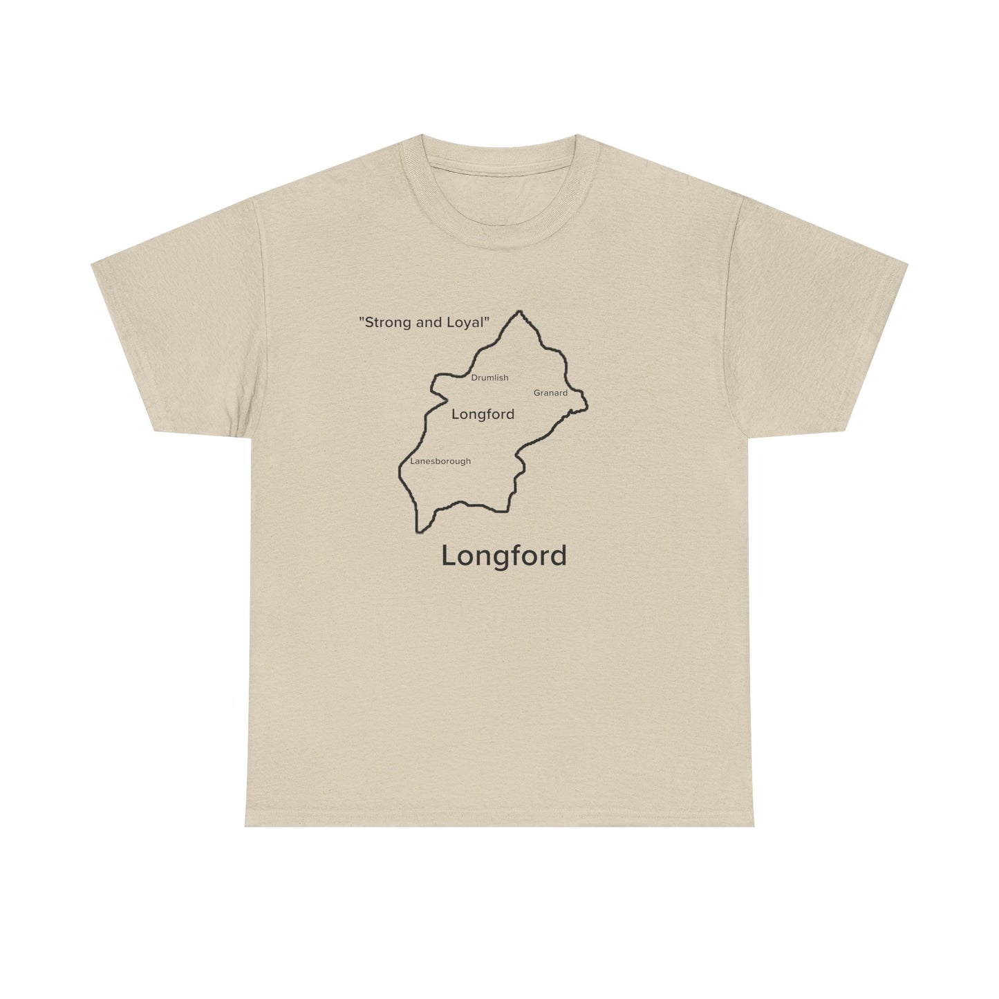 Longford Unisex Heavy Cotton Tee White Edition