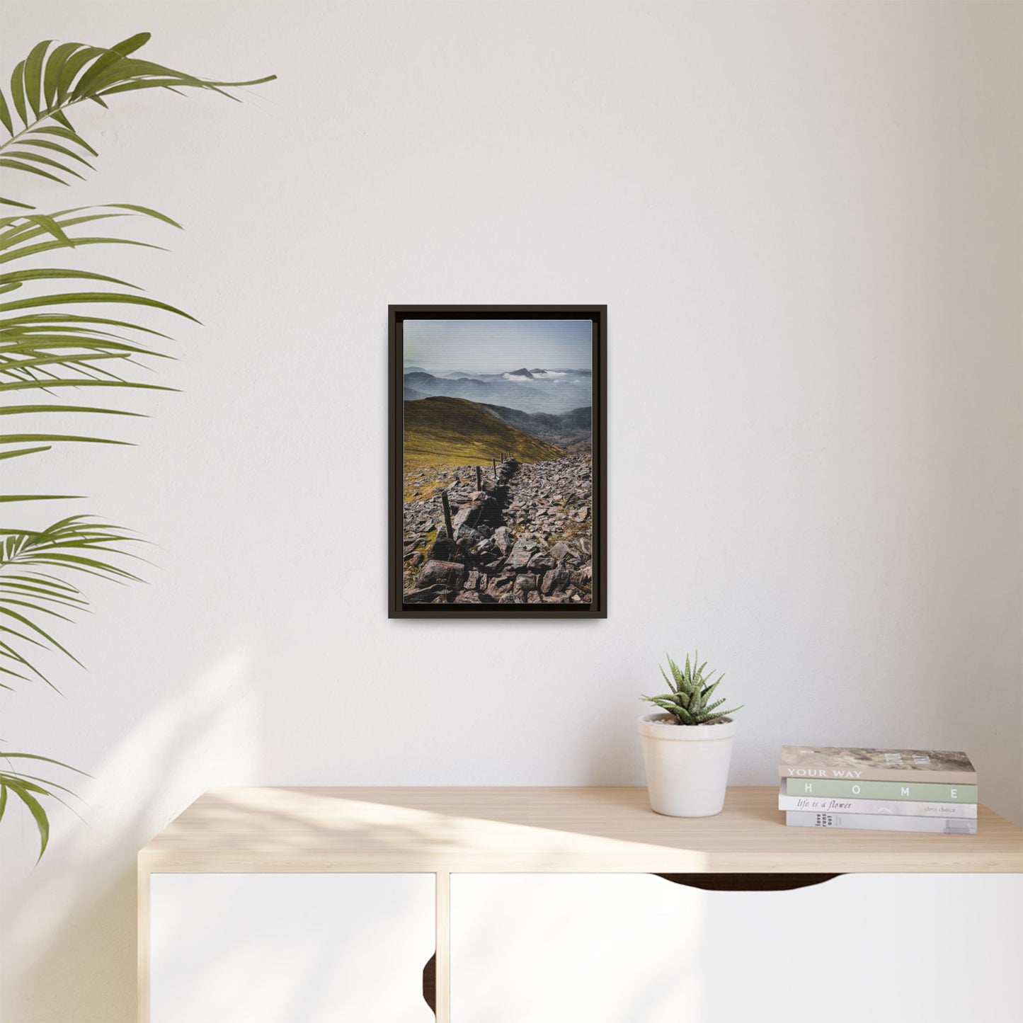 Wall Matte Canvas, Framed (Multi-color)