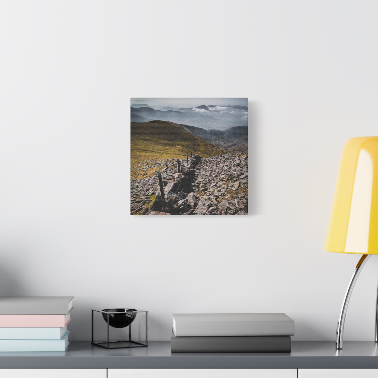 Wall in Mountains Matte Canvas, Stretched, 1.25"