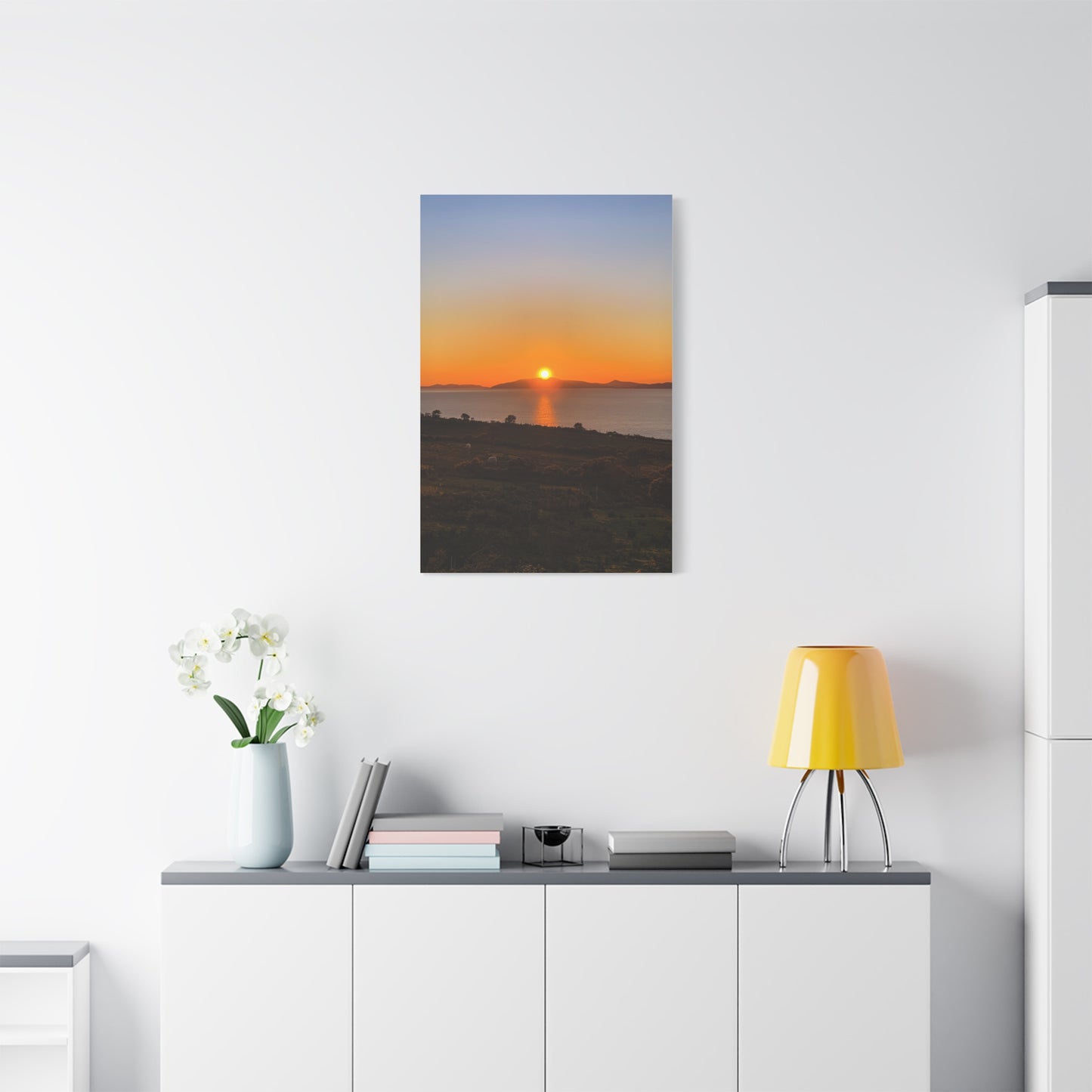 Sunset Ring of Kerry Matte Canvas, Stretched, 1.25"