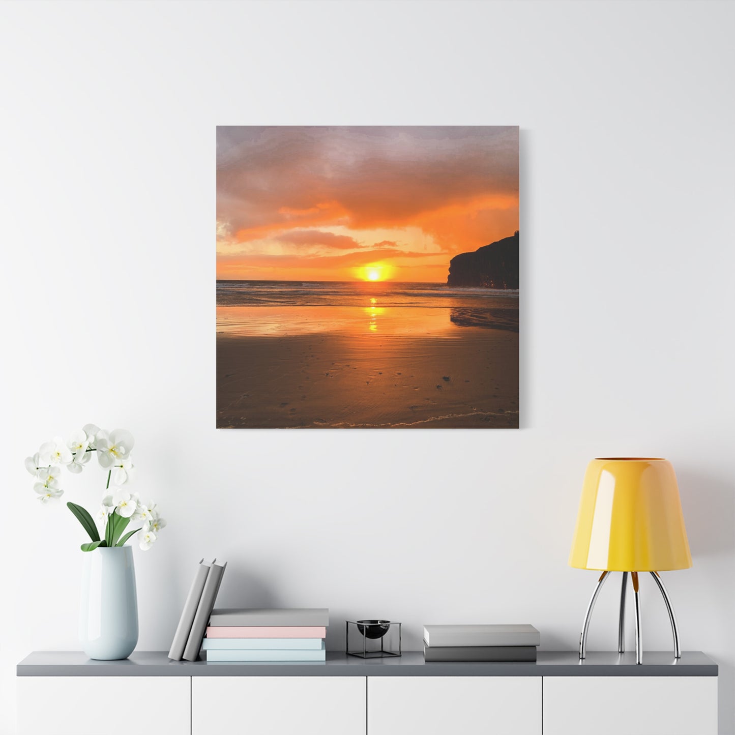 Sunset in Ballybunion Matte Canvas, Stretched, 1.25"