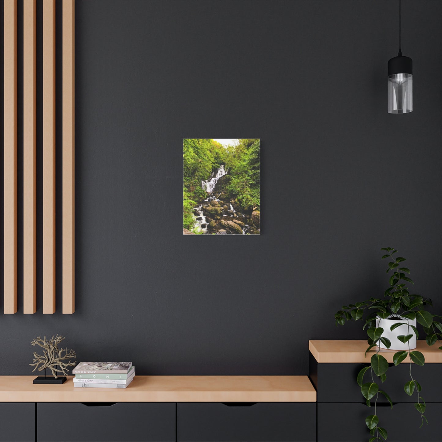 Torc waterfall Matte Canvas, Stretched, 1.25"