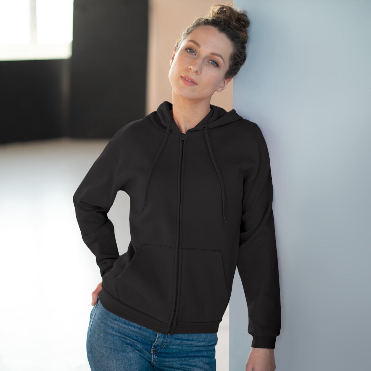 Sword Don't Harm You Unisex Hooded Zip Sweatshirt