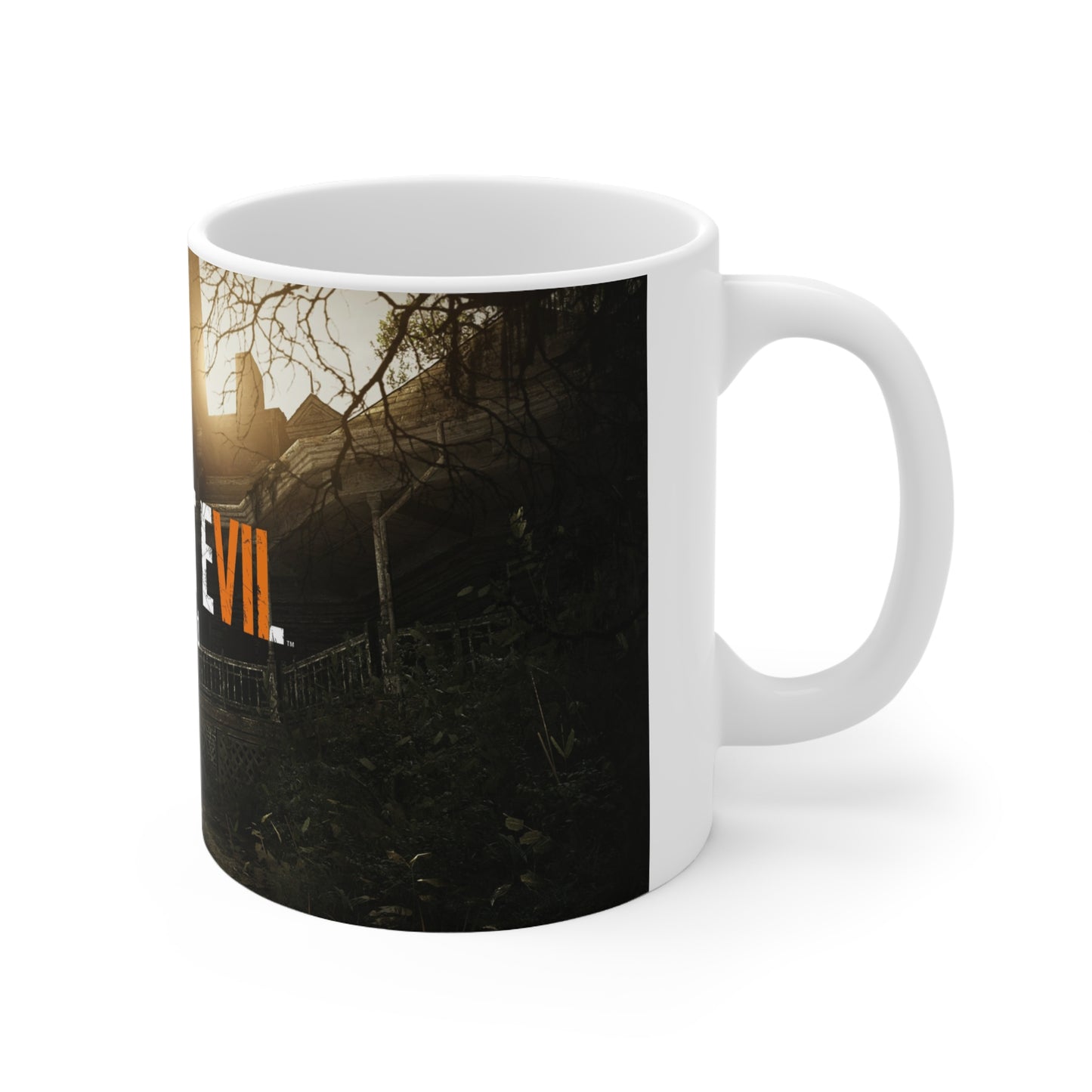 Resident Evil Biohazard Ceramic Coffee Cup - Scary Mug for Gamers (11oz & 15oz)