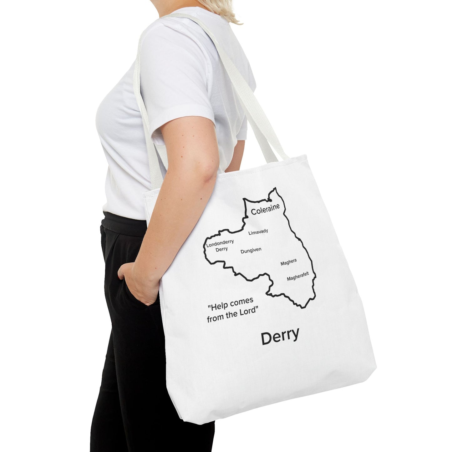 Derry Tote Bag White Edition