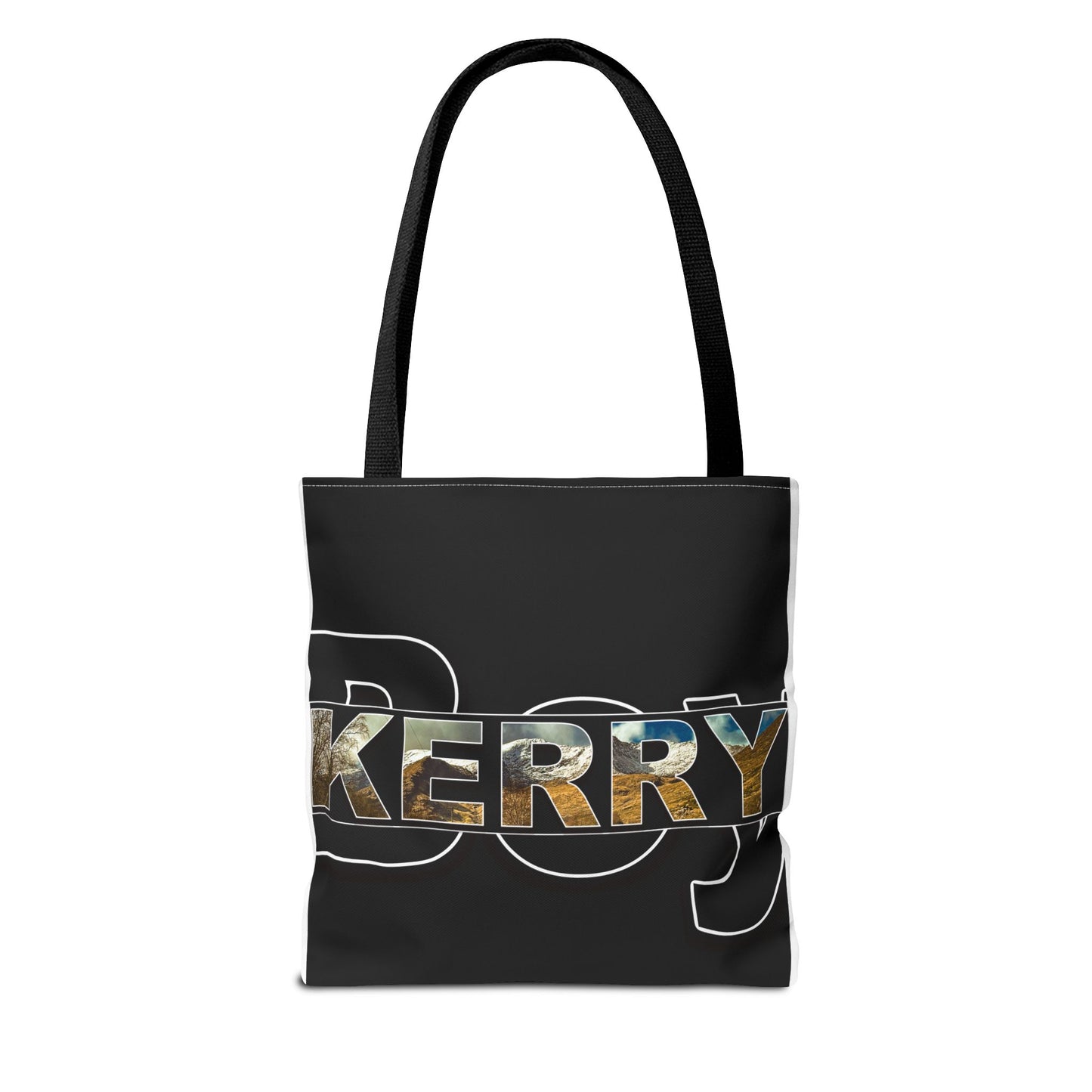 Kerry Boy Black - Black Tote Bag (AOP)