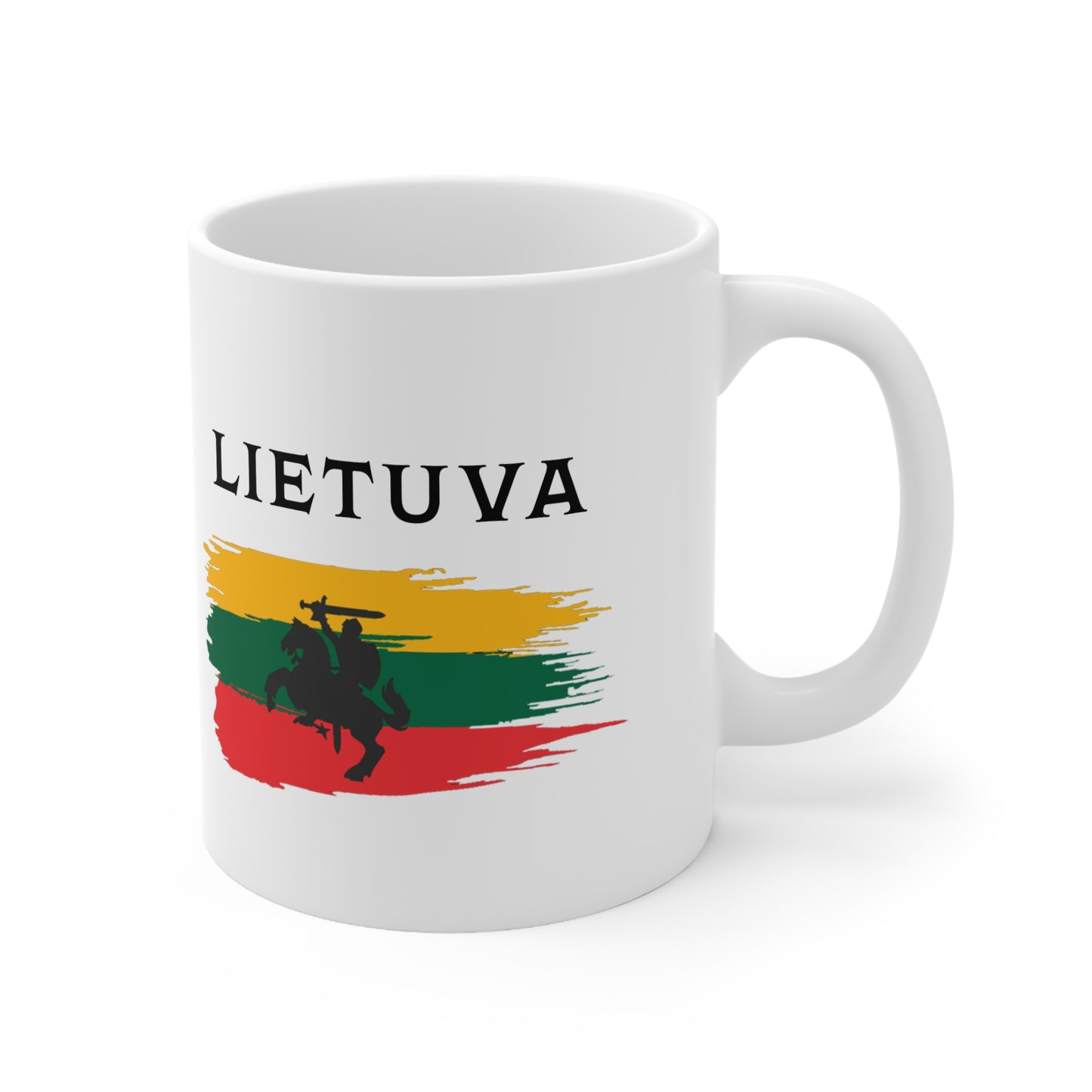 Lithuania Flag Coffee Mug - 11oz & 15oz Ceramic Cups