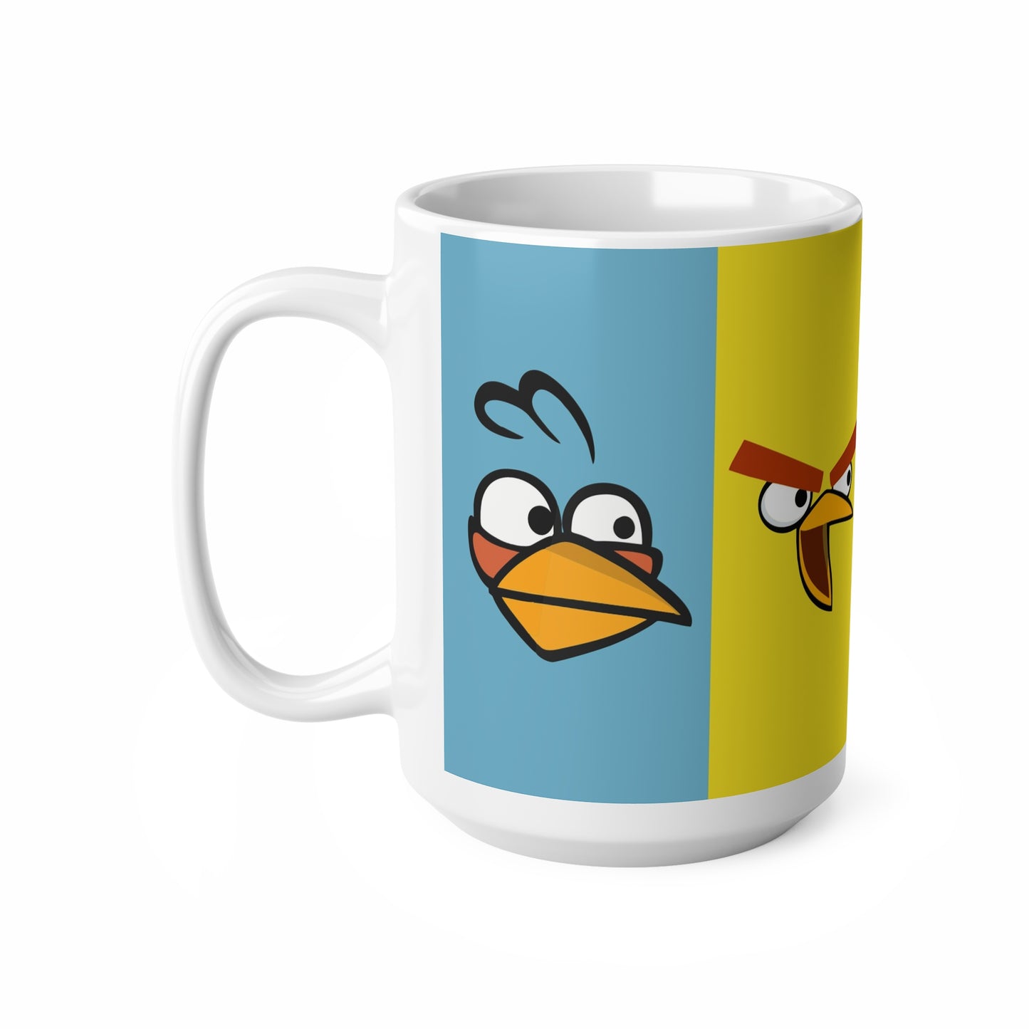 Birds Ceramic Coffee Mug - Fun & Colorful 11oz/15oz Designs for Gamers