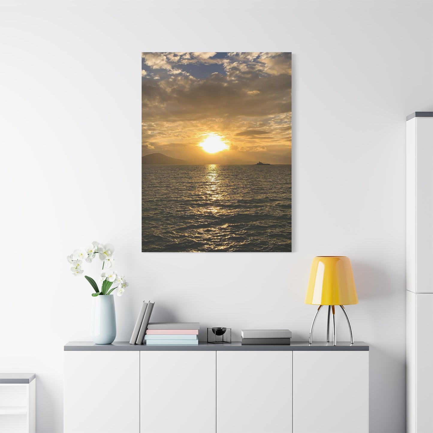 Sunset in Fenit Matte Canvas, Stretched, 1.25"