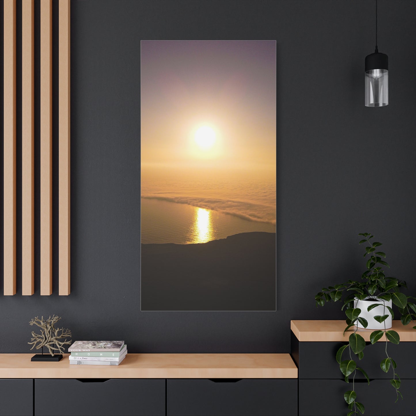 Sunset on Mount Brandon Matte Canvas, Stretched, 1.25"