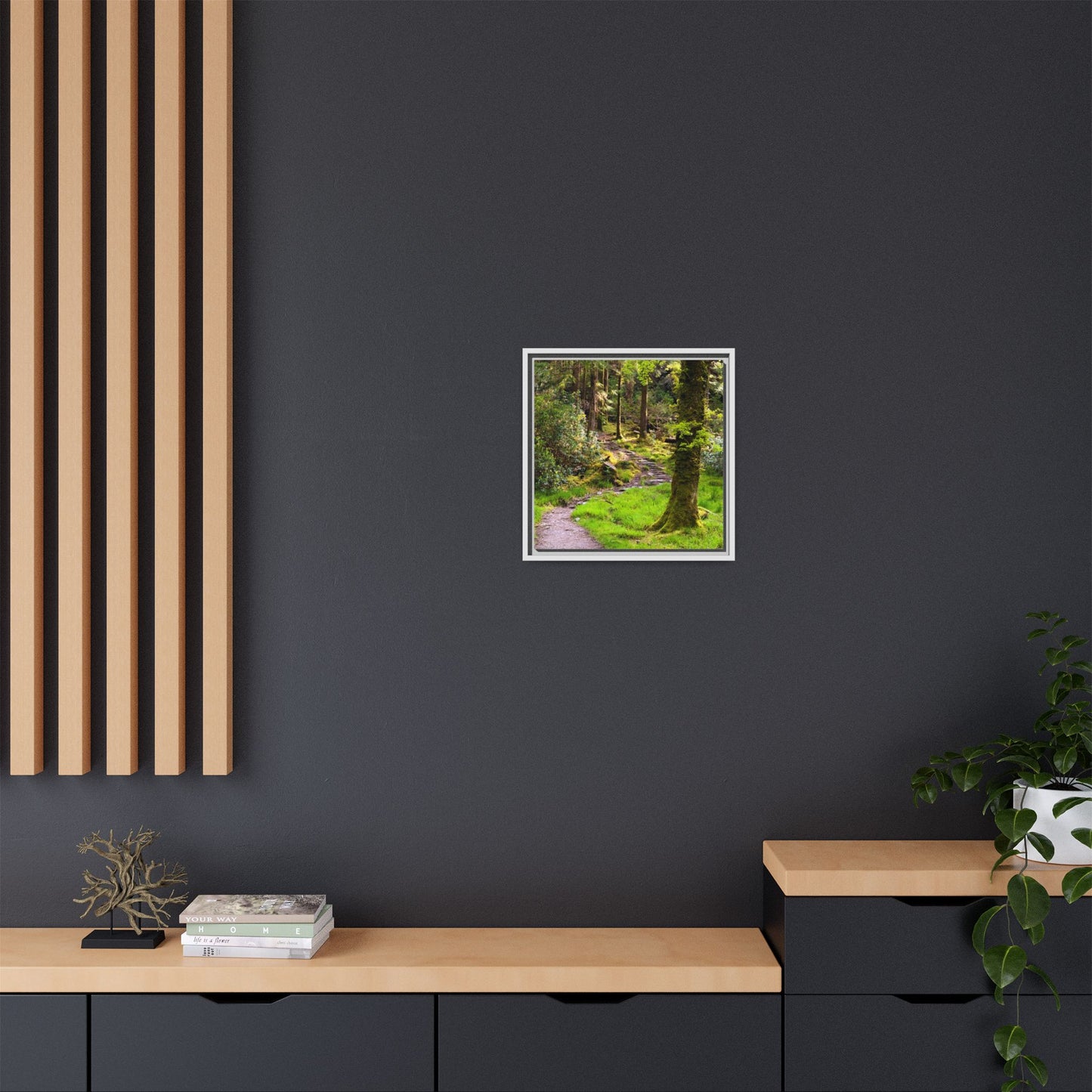 Torc Trail Matte Canvas, Framed (Multi-color)