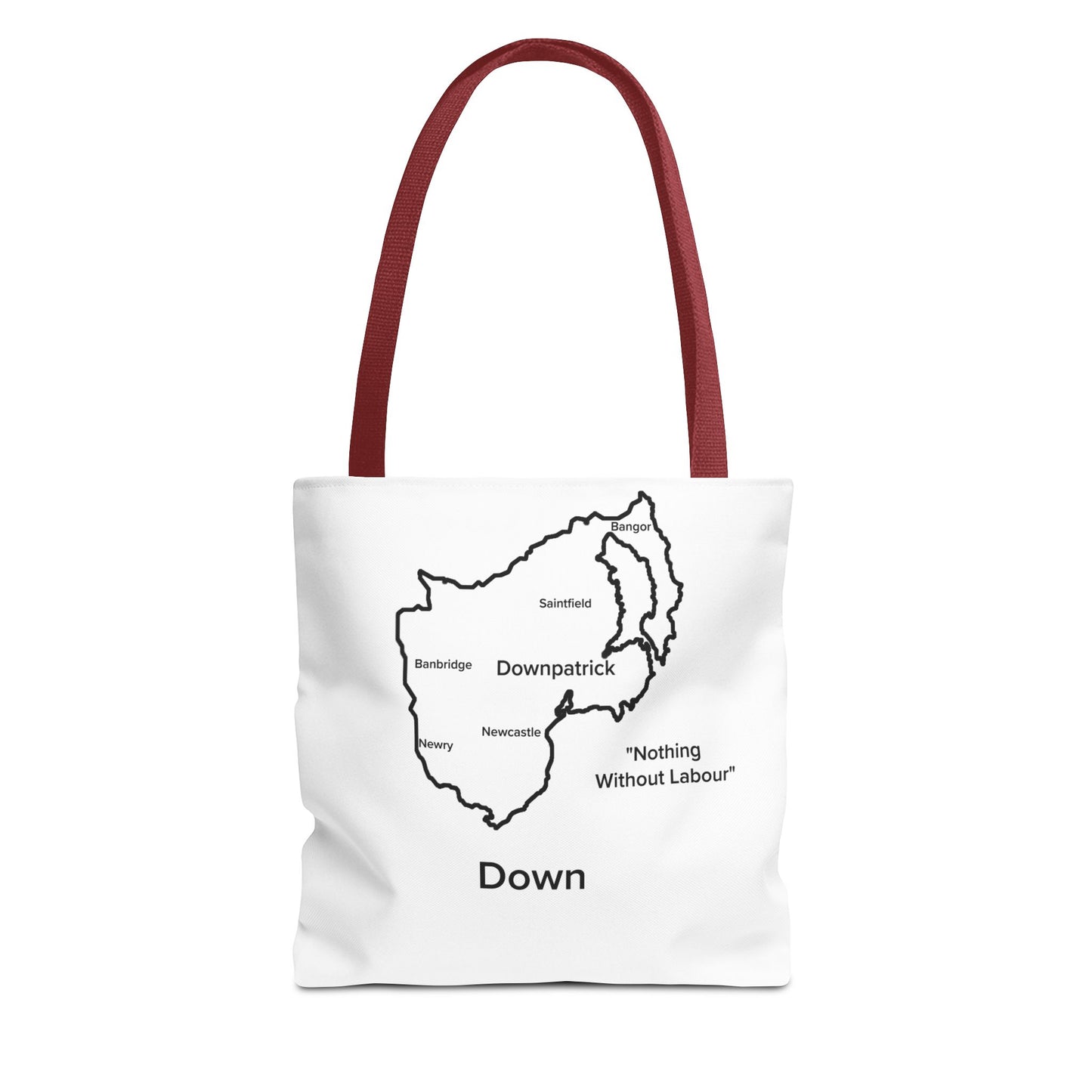 Down Tote Bag White Edition