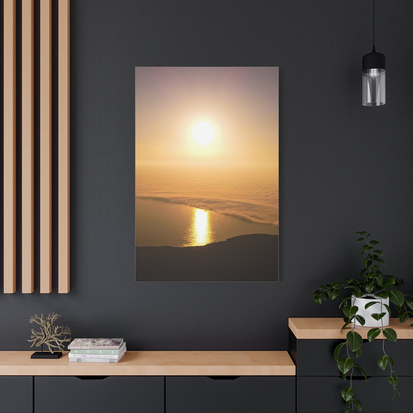 Sunset on Mount Brandon Matte Canvas, Stretched, 1.25"