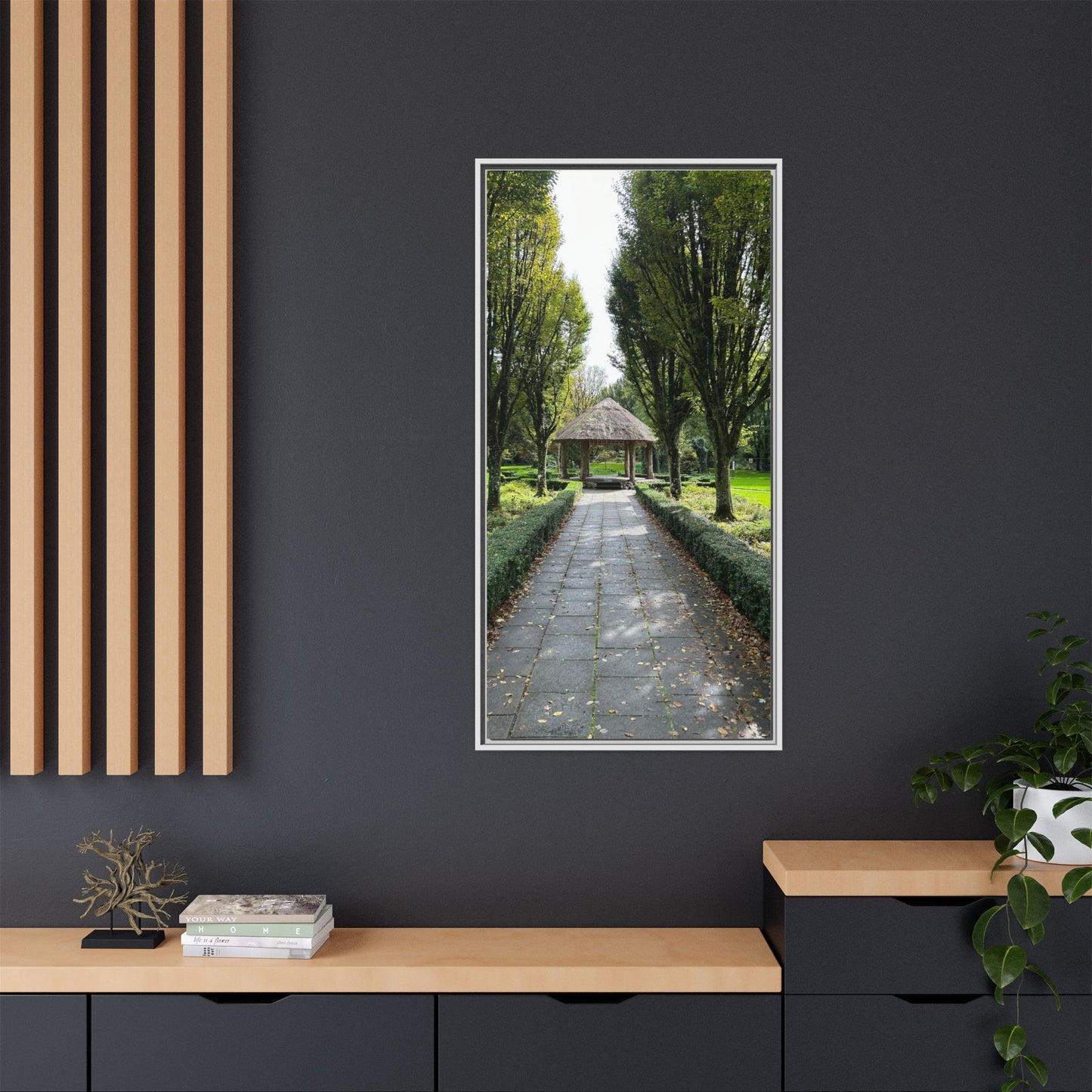 Adare Matte Canvas, Framed (Multi-color)