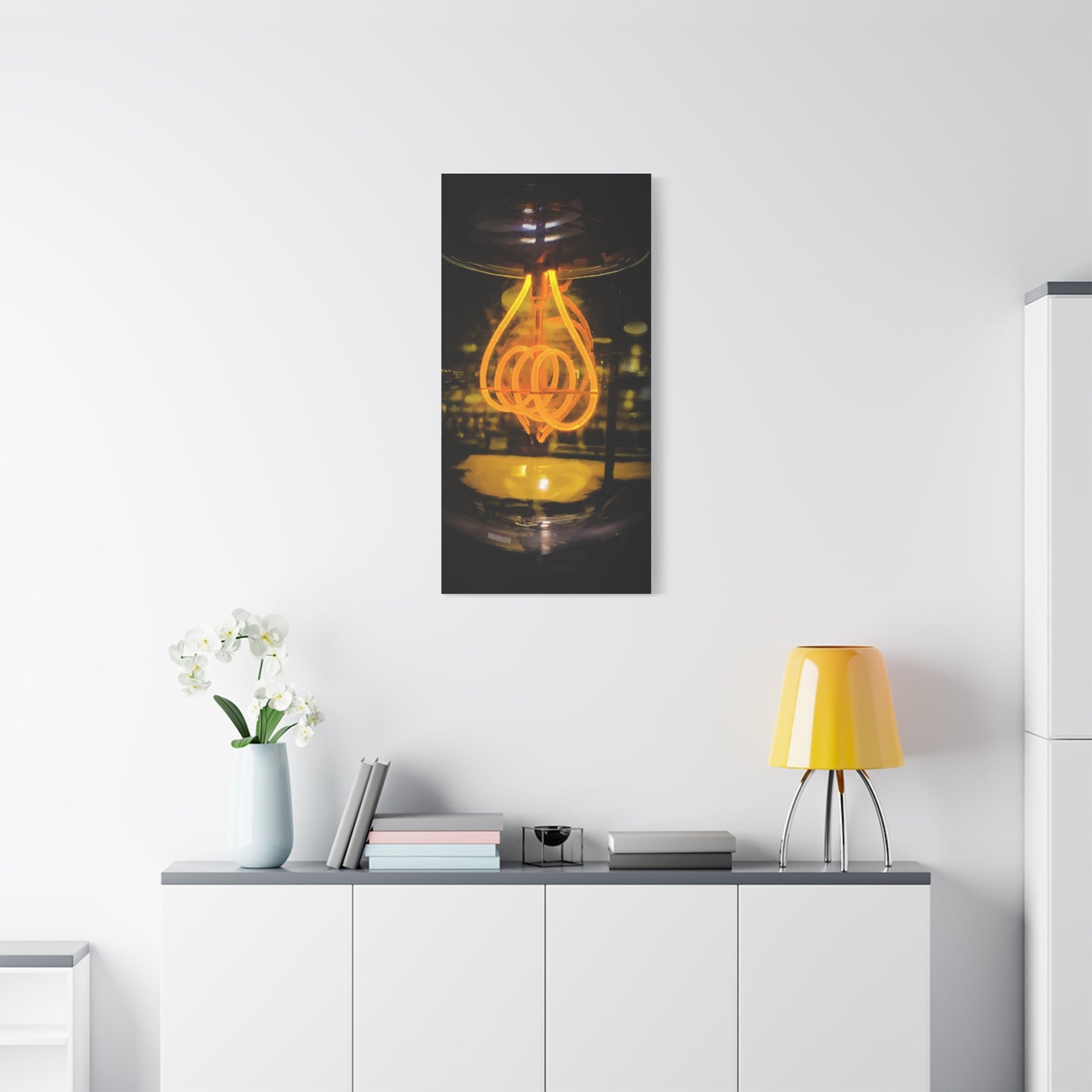 Bulb Matte Canvas, Stretched, 1.25"