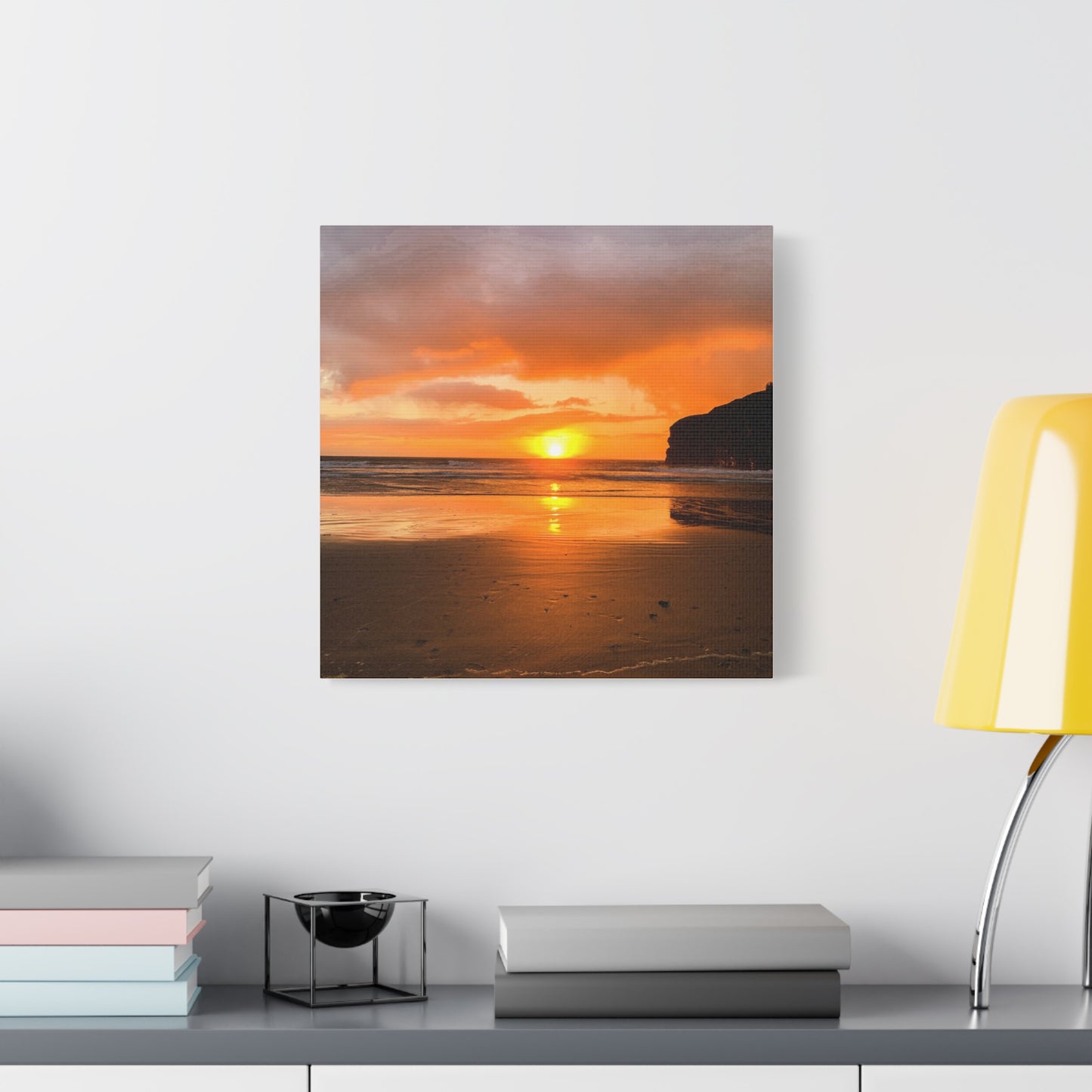 Sunset in Ballybunion Matte Canvas, Stretched, 1.25"
