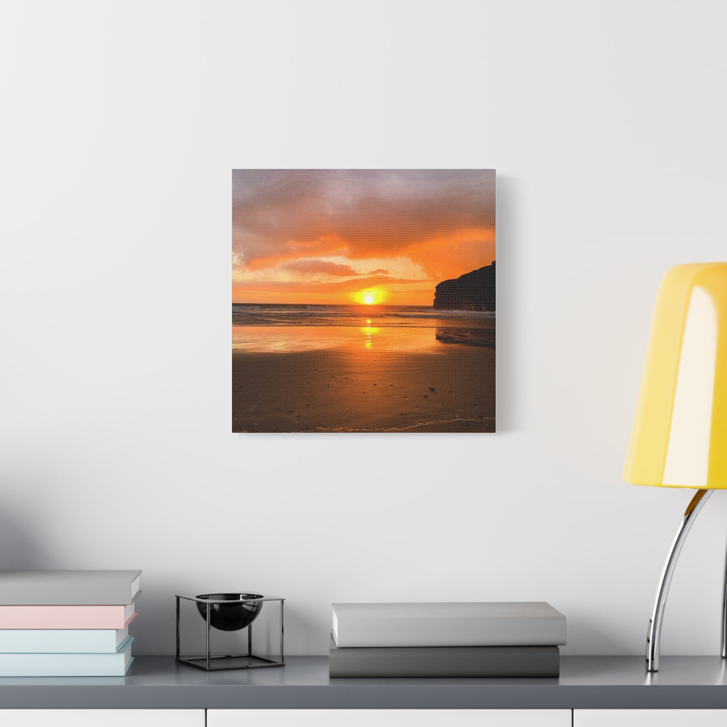 Sunset in Ballybunion Matte Canvas, Stretched, 1.25"
