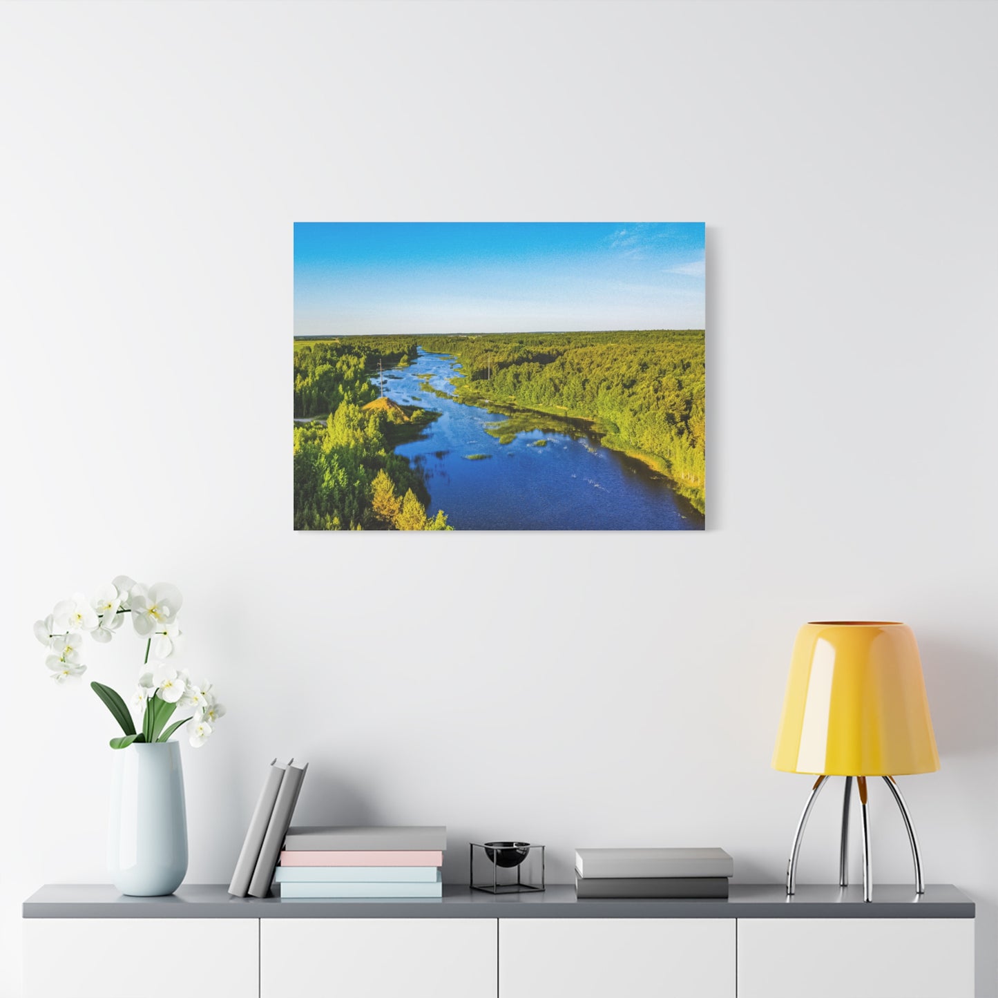 Zagare Lake Matte Canvas, Stretched, 1.25"